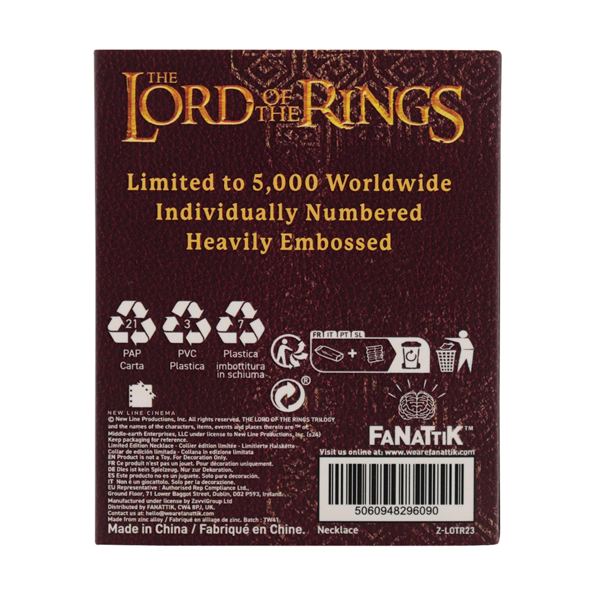 The Lord of the Rings One Ring Necklace - Image 9