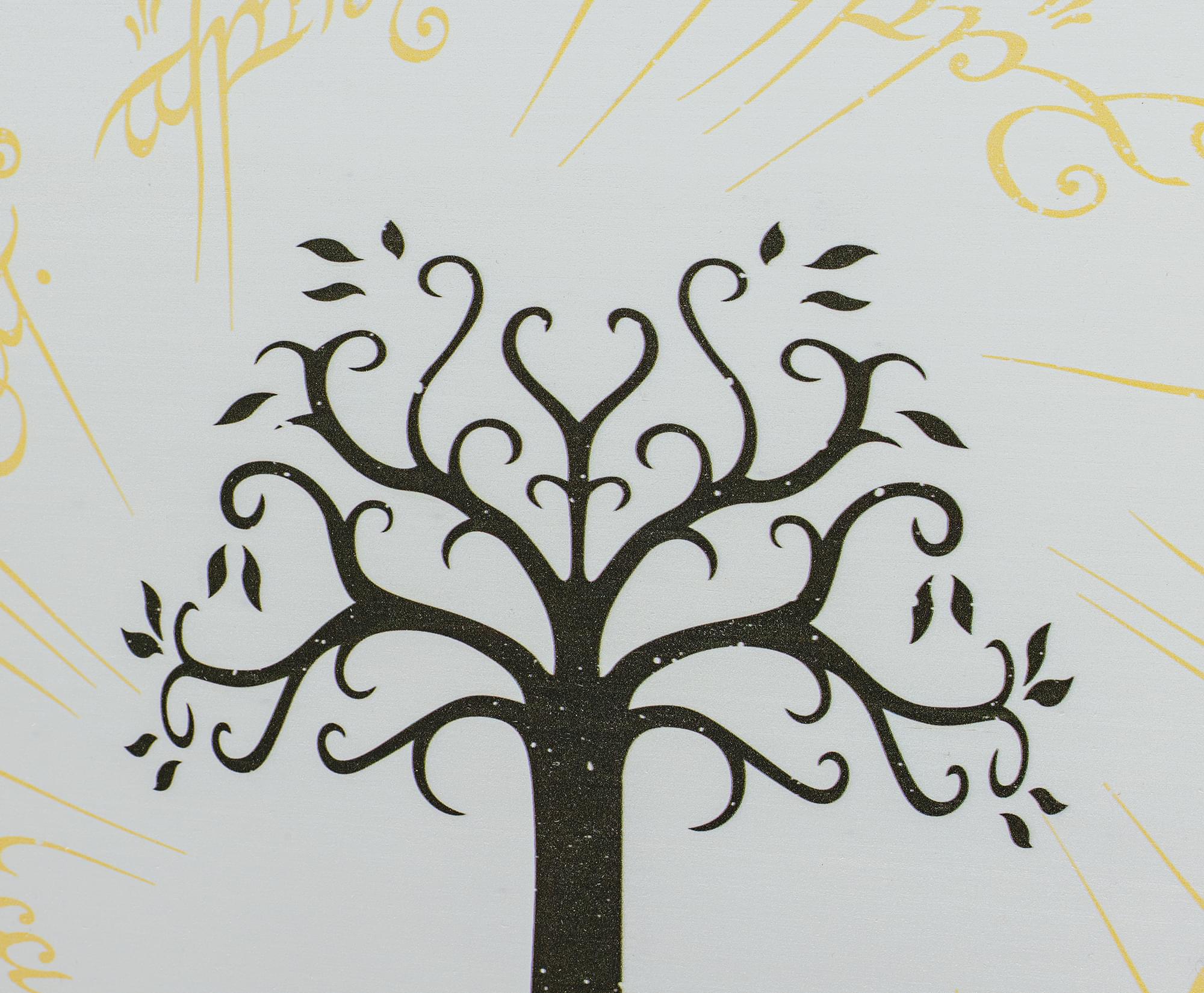 The Lord Of The Rings White Tree Of Gondor Hanging Wall Sign | 15 x 15 Inches - Image 5
