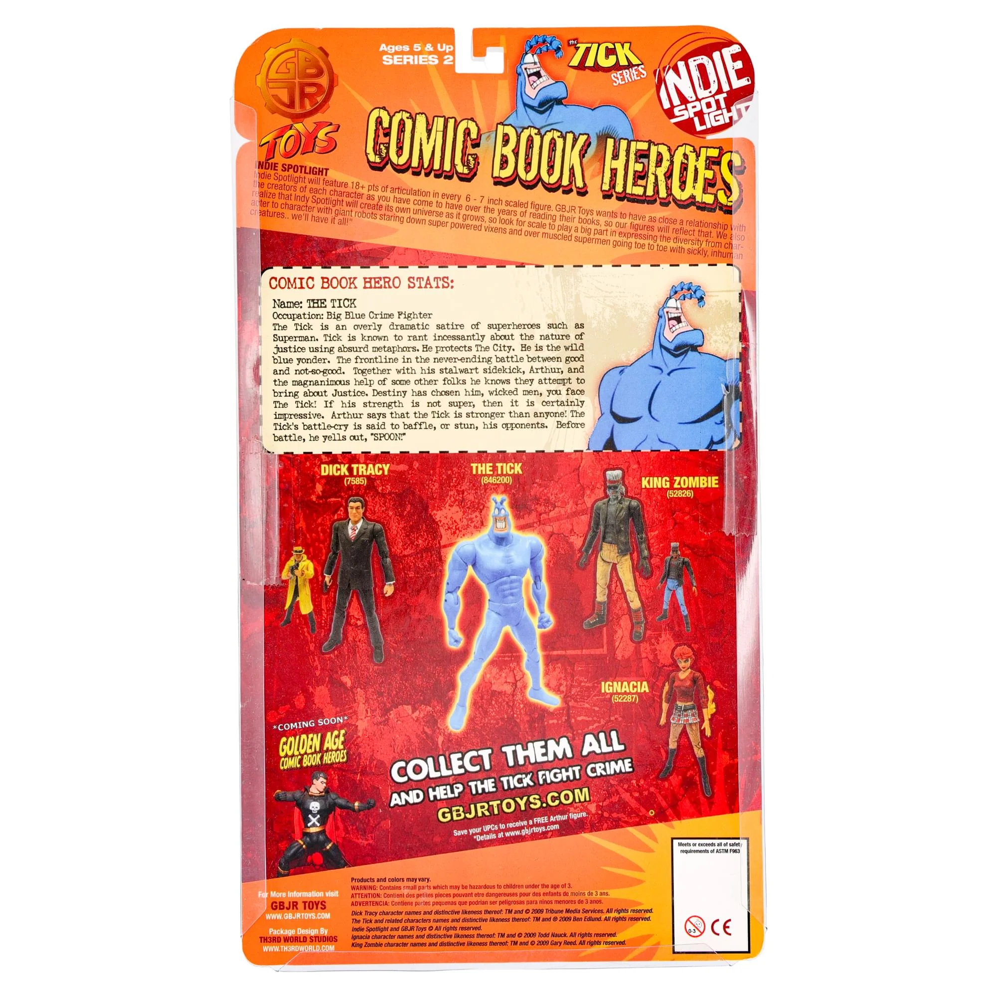 The Maxx Indie Spotlight Comic Book Heroes Mr. Gone Exclusive Figure - Image 7
