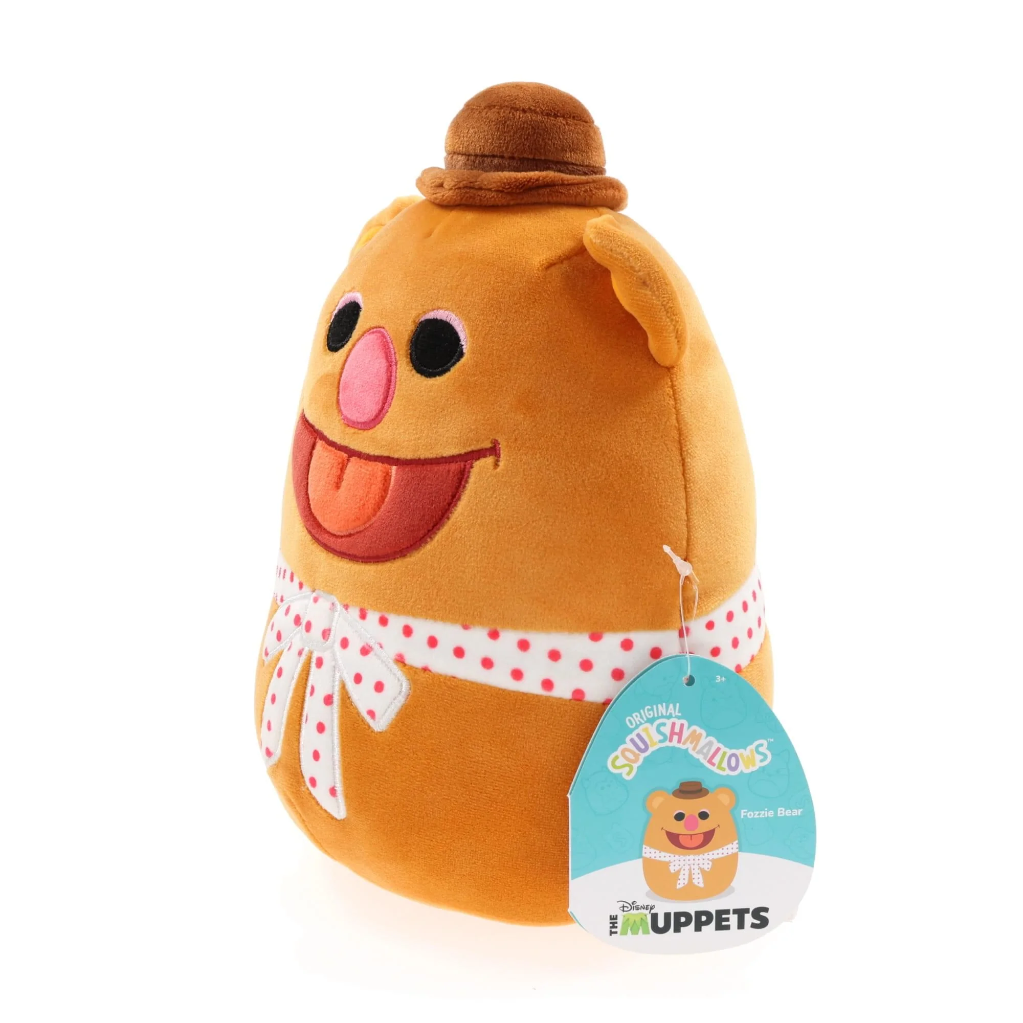 The Muppets Squishmallows 8 Inch Plush | Fozzie the Bear - Image 5