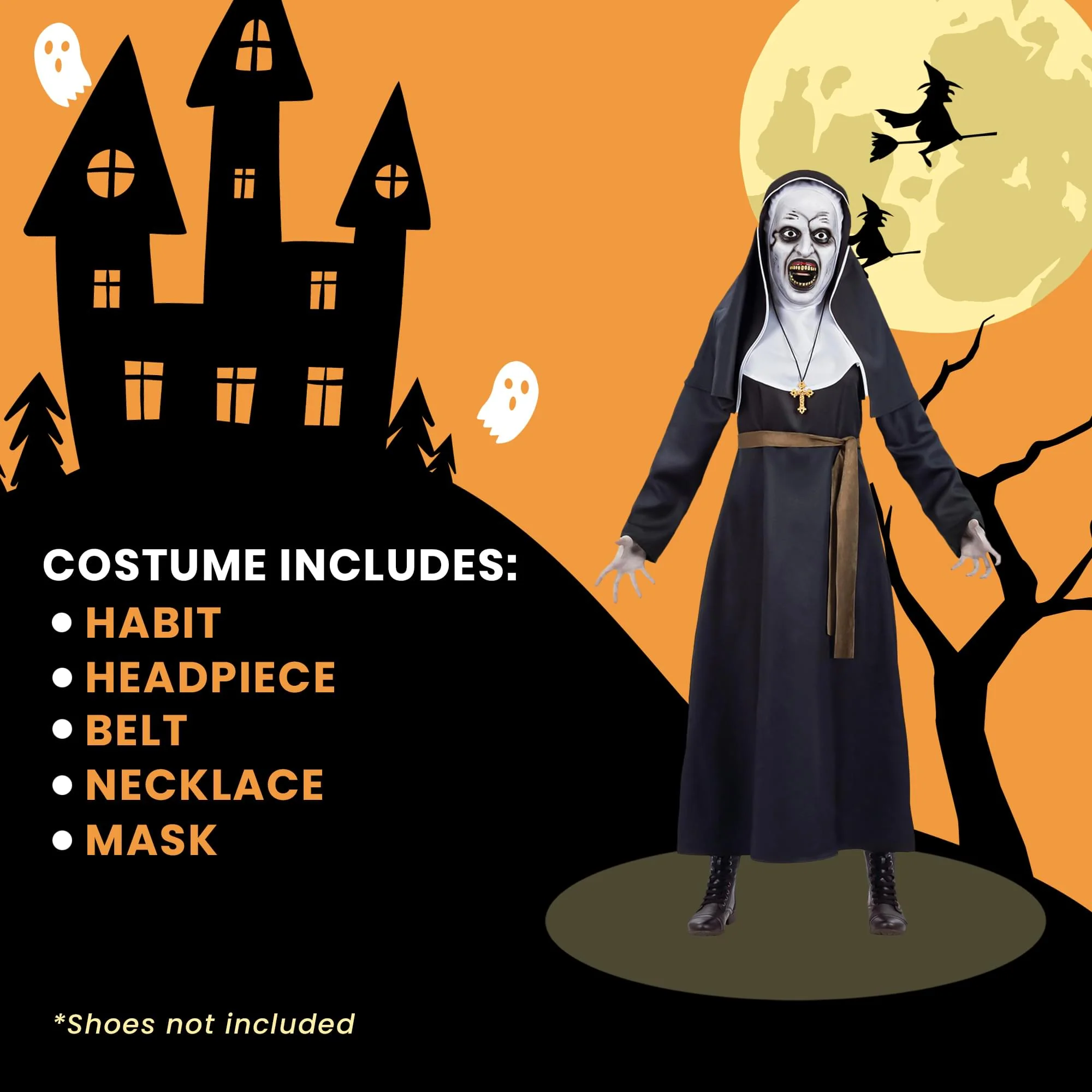 The Nun Valek Adult Costume - Image 8