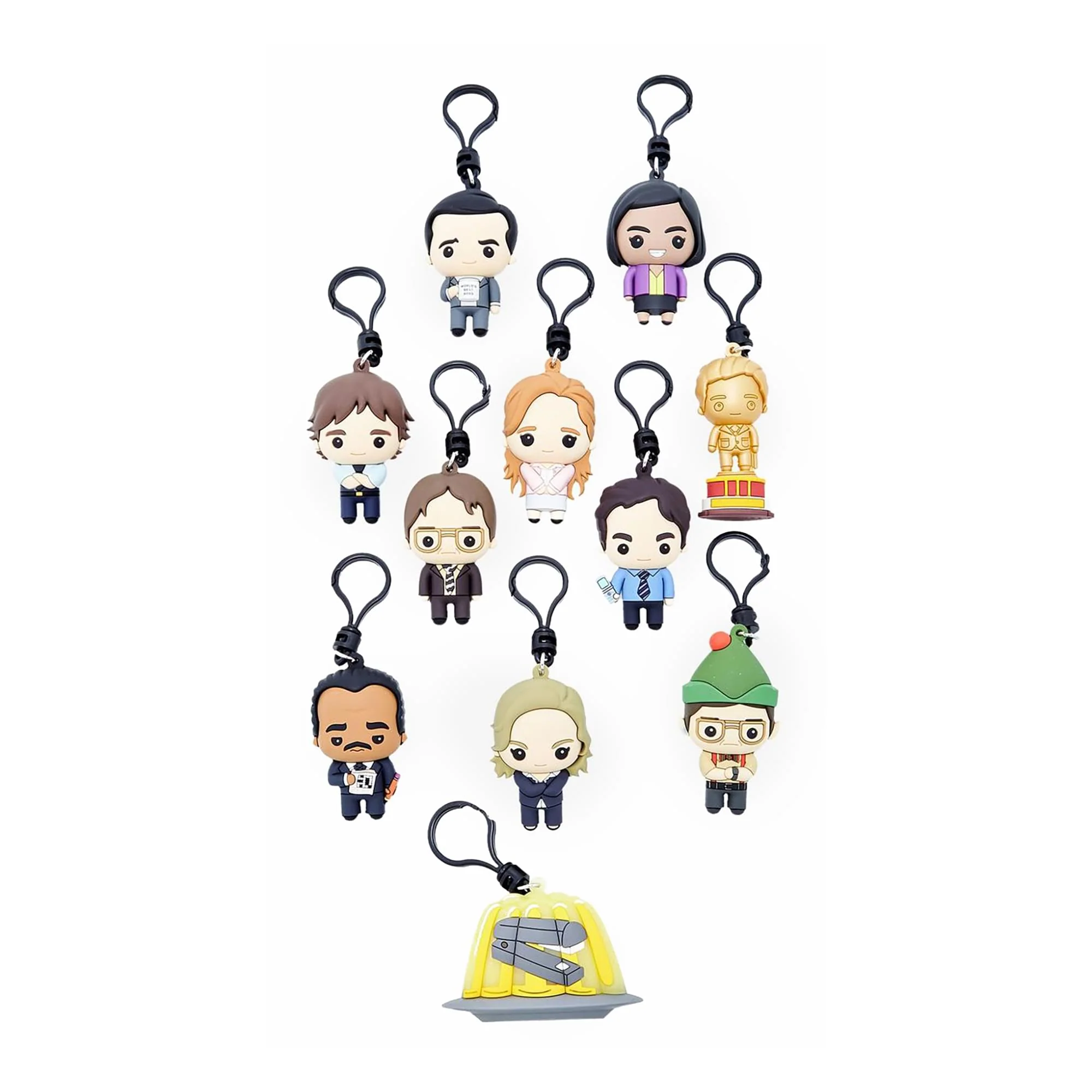 The Office 3D Foam Bag Clip | 1 Random