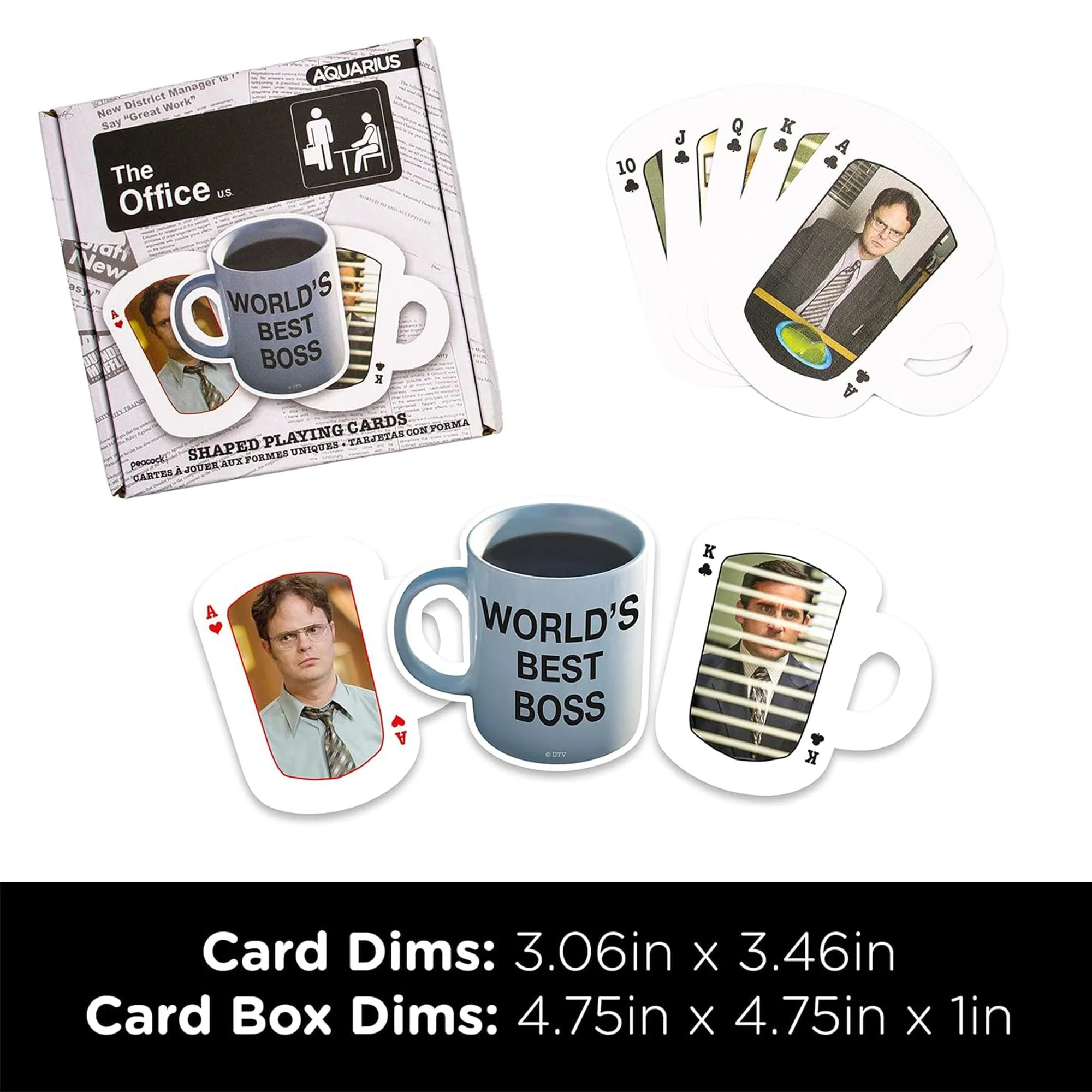 The Office Coffee Mug Shaped Playing Cards - Image 2
