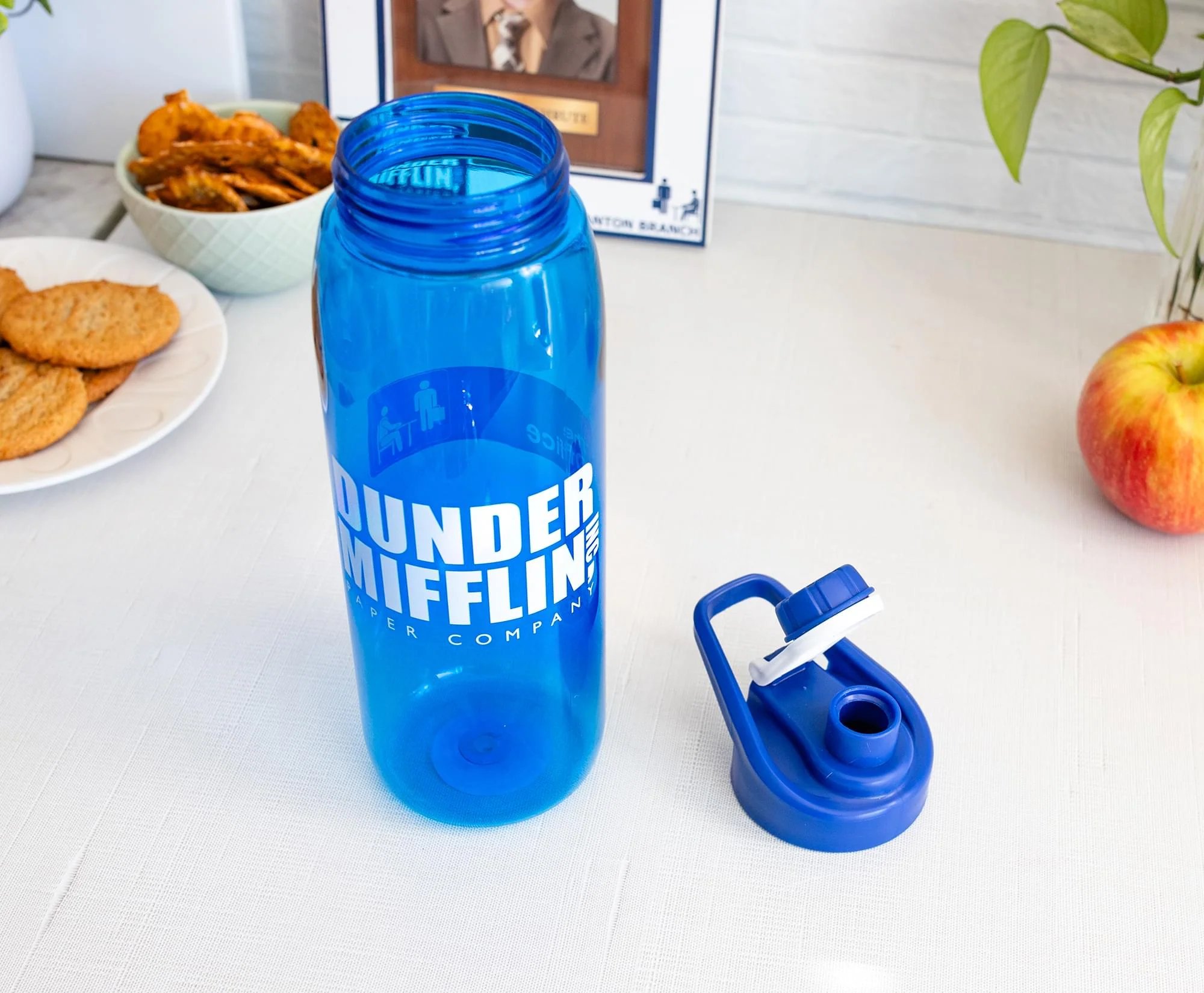 The Office Dunder Mifflin Water Bottle With Handle Lid | Holds 28 Ounces - Image 6