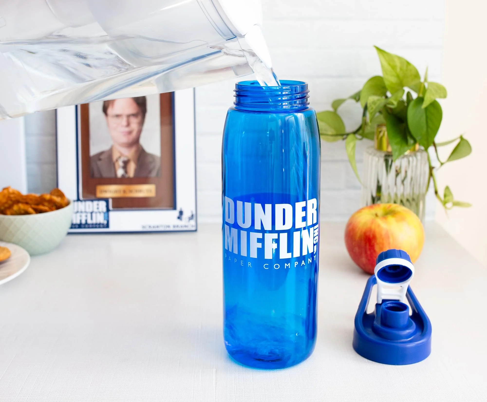 The Office Dunder Mifflin Water Bottle With Handle Lid | Holds 28 Ounces - Image 7