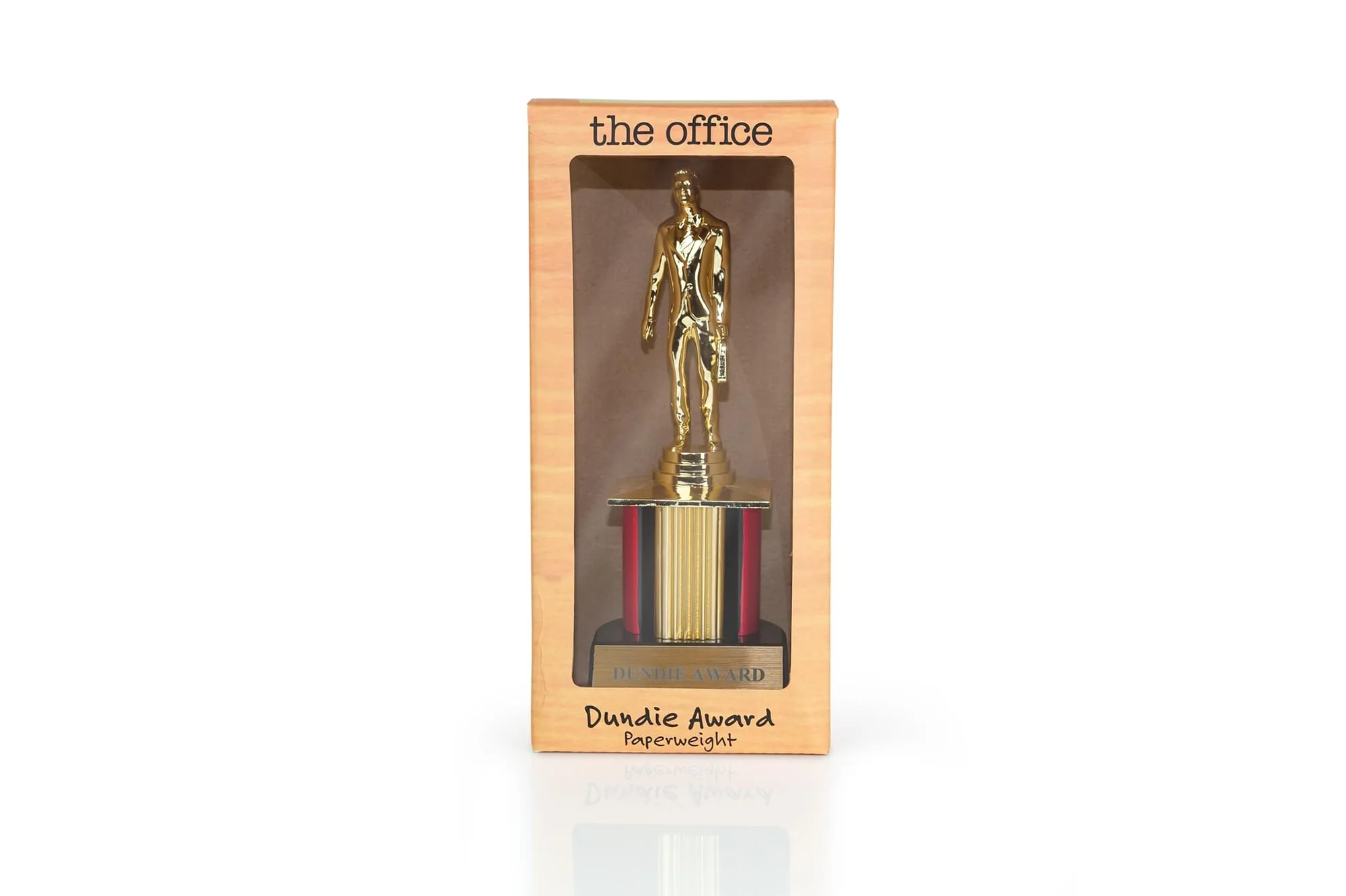 The Office Dundie Award Replica With 6 Interchangeable Plates | 8 Inches Tall - Image 4