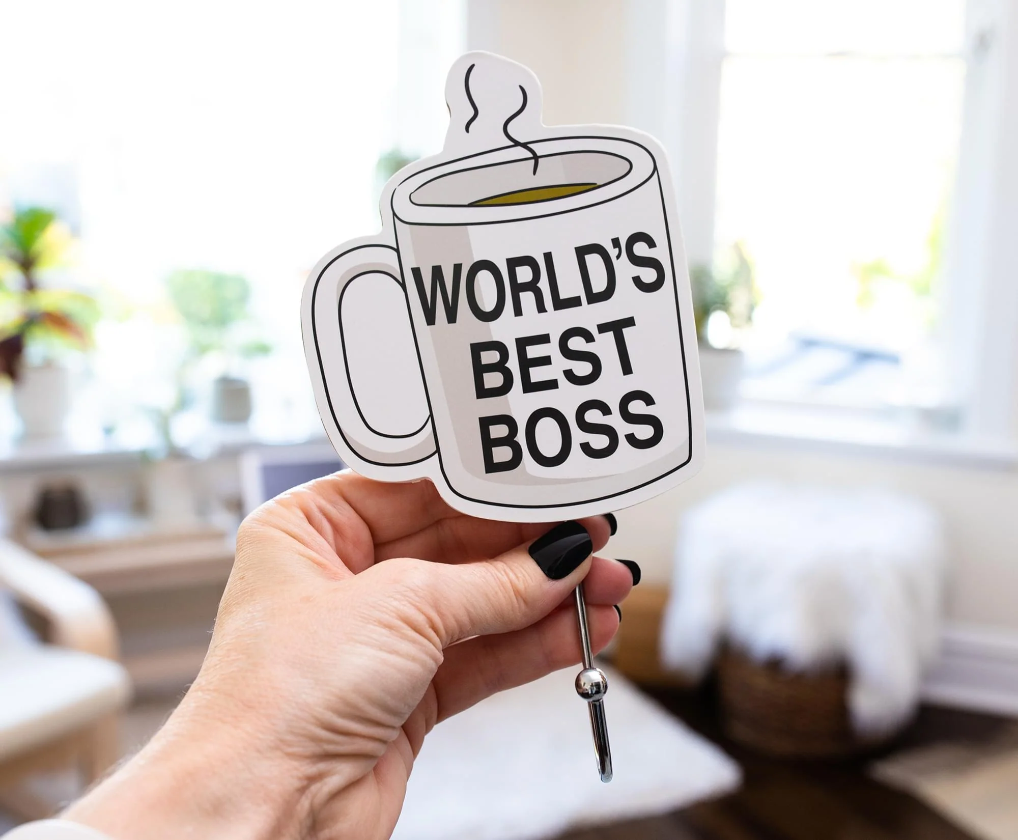 The Office Icons Die-Cut Coat Hanger Wall Hooks | Set of 3 - Image 5