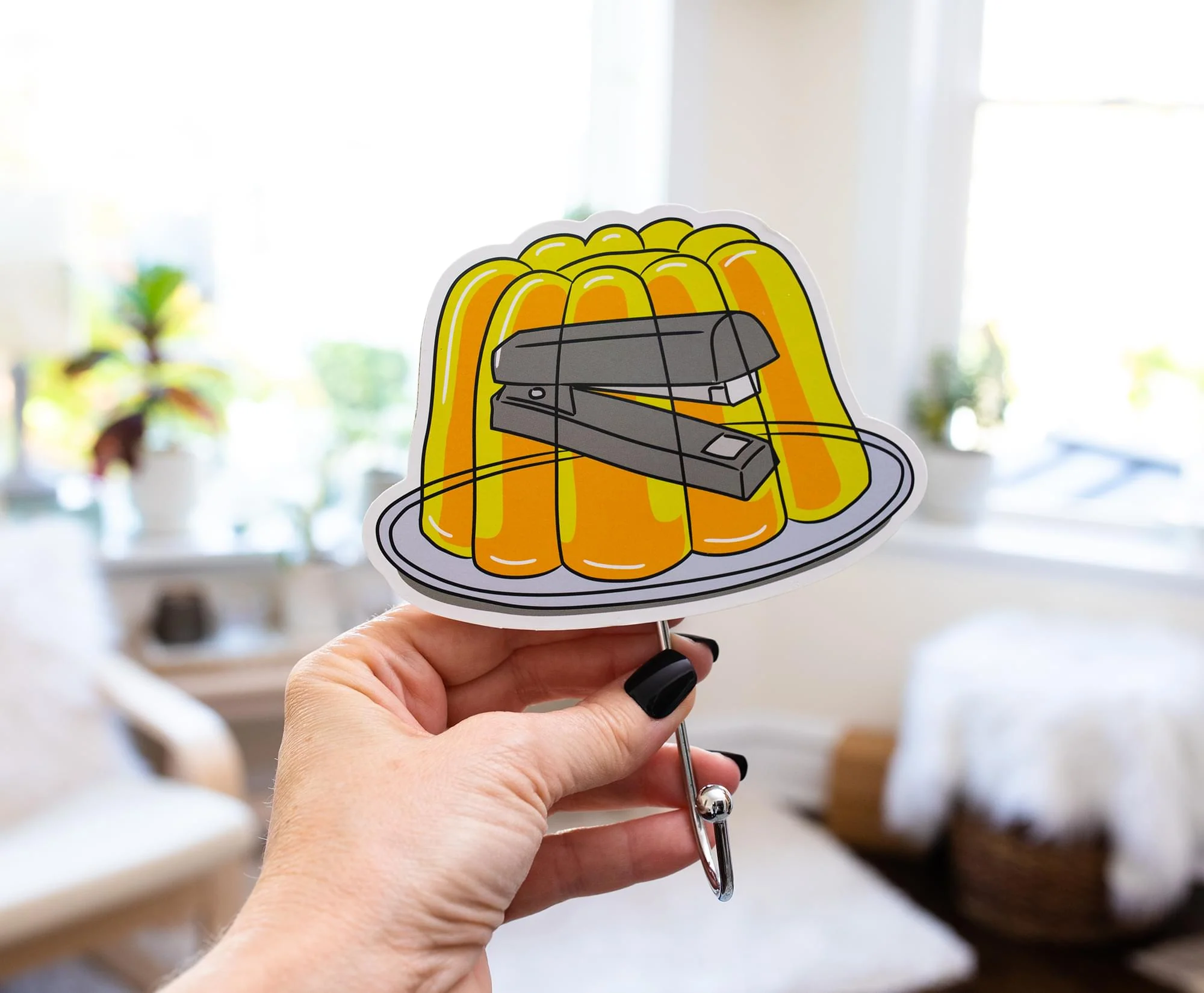 The Office Icons Die-Cut Coat Hanger Wall Hooks | Set of 3 - Image 6
