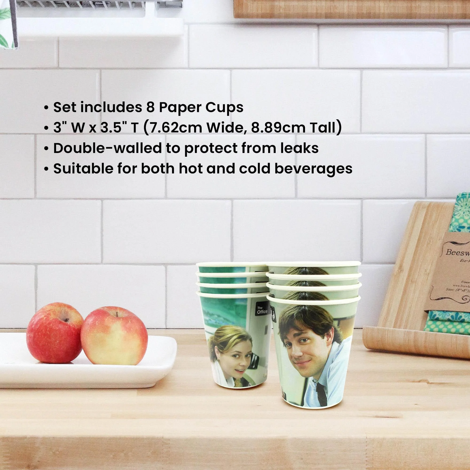 The Office Paper Cups  | 8 Pack - Image 3