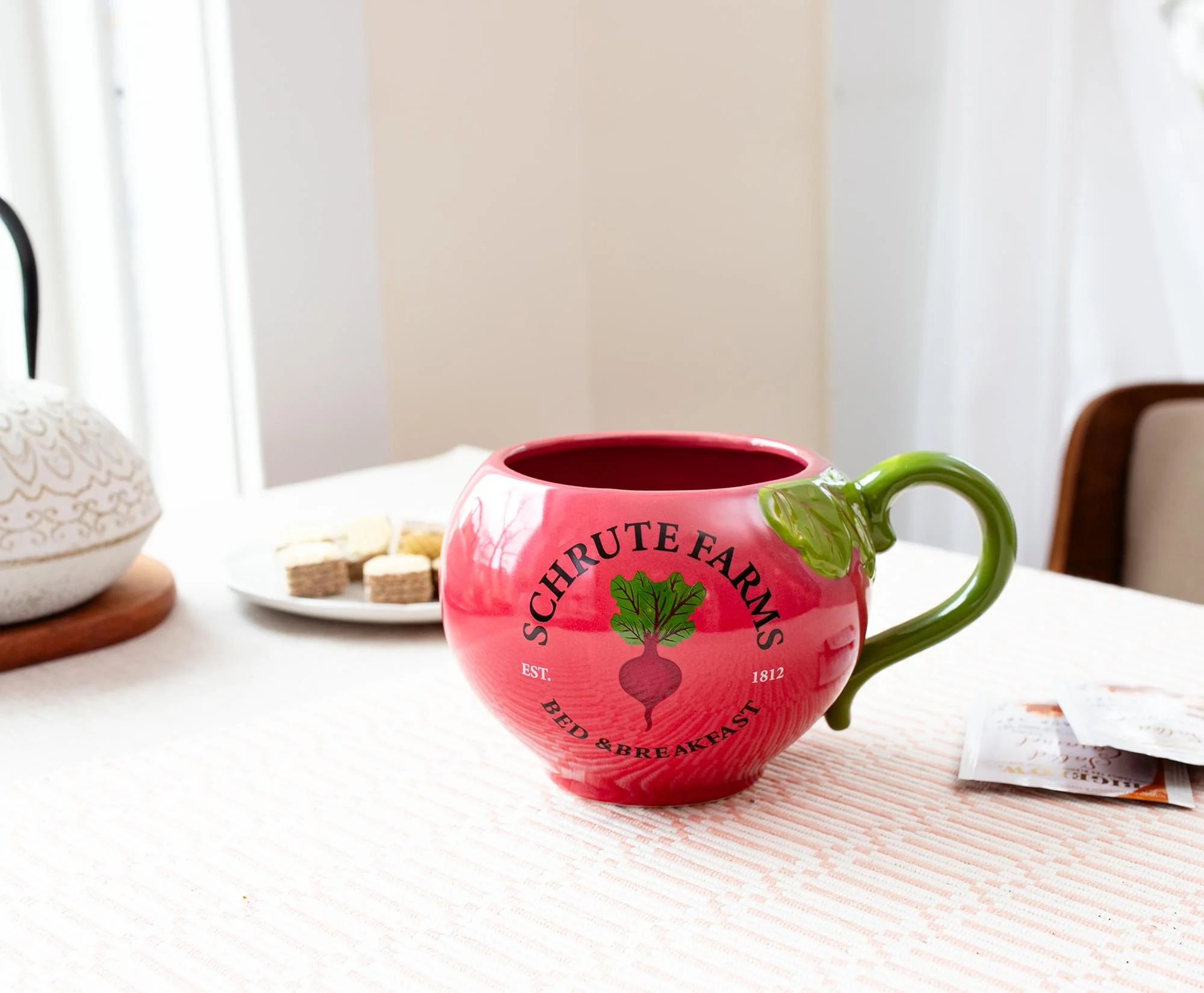 The Office Schrute Farms Beet 3D Sculpted Ceramic Mug | Holds 20 Ounces - Image 7