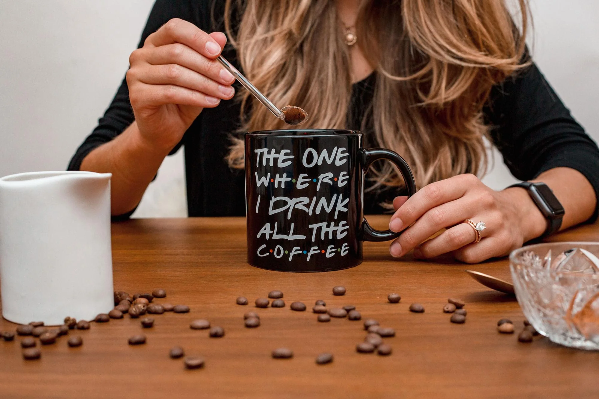 "The One Where I Drink All The Coffee" Friends Inspired Ceramic Coffee Mug | 20 Ounces - Image 5