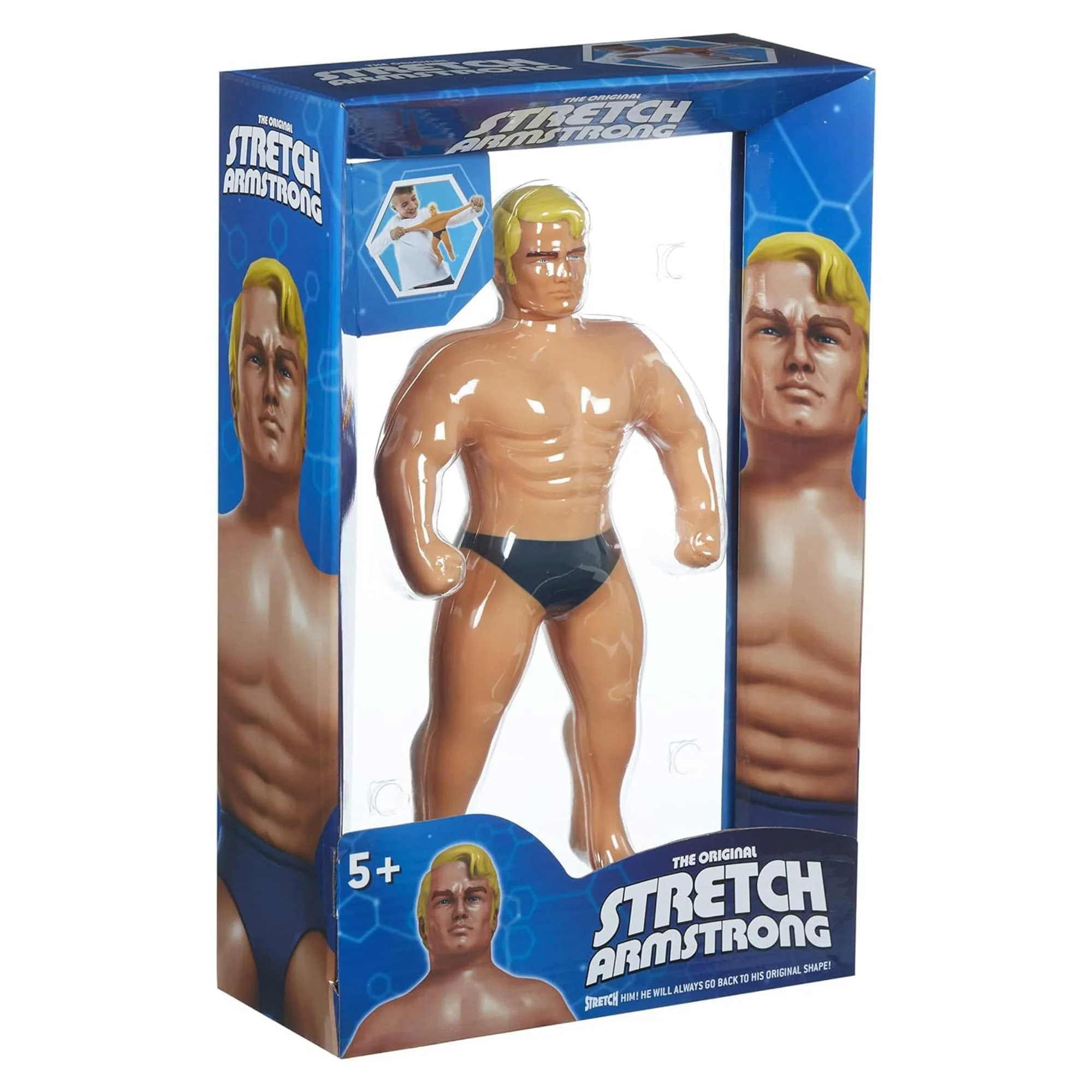 The Original Stretch Armstrong 10 Inch Stretchable Action Figure - Image 9
