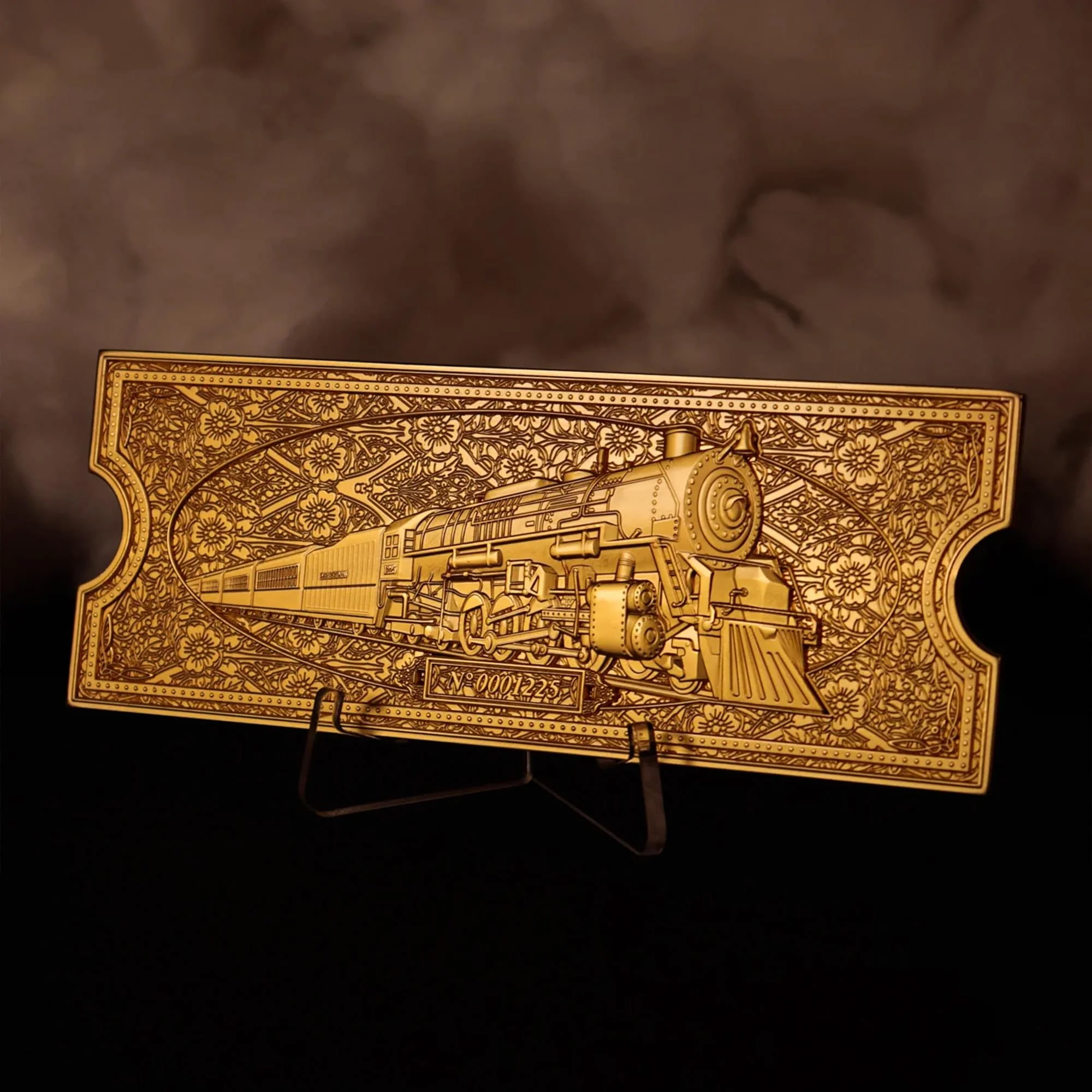 The Polar Express 24k Gold Plated Train Ticket - Image 8