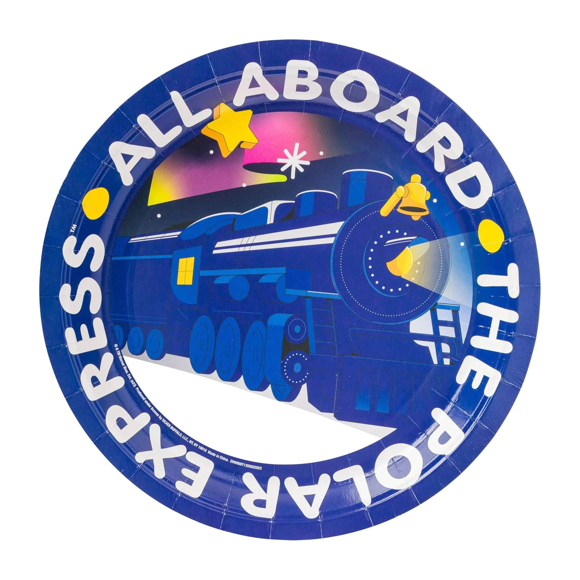 The Polar Express 32 Count Paper Napkin And Plate Party Pack - Image 3