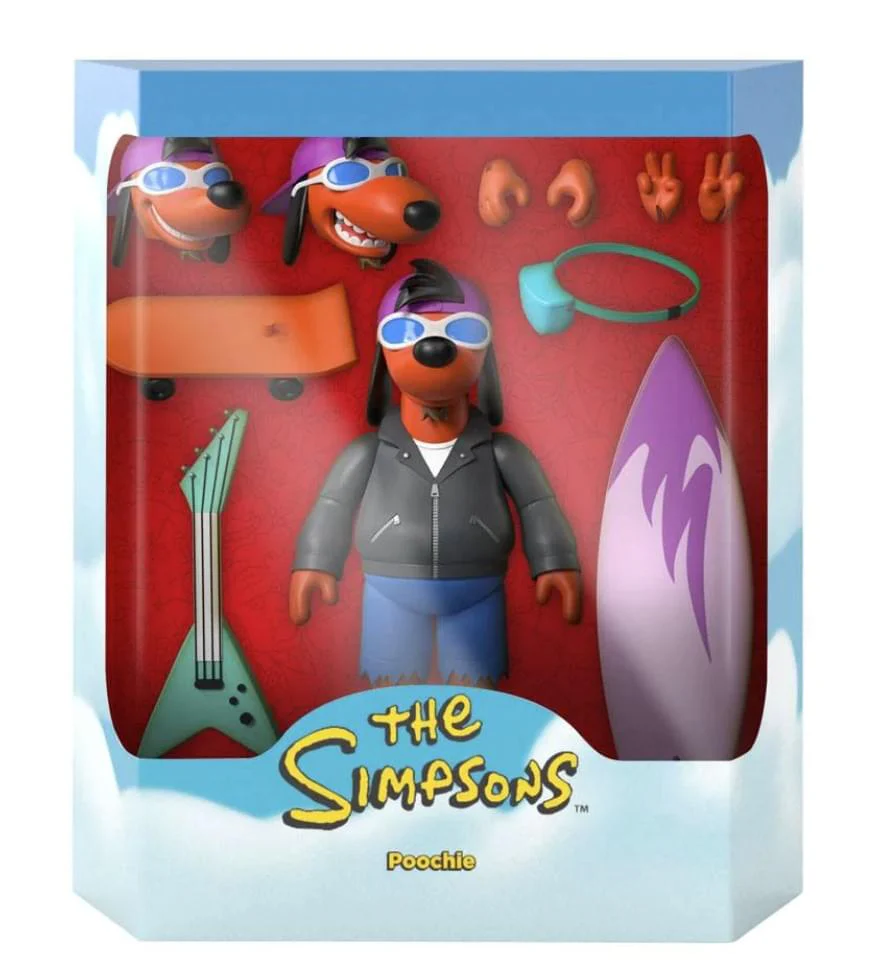 The Simpsons Ultimates Poochie 7-Inch Action Figure - Image 2