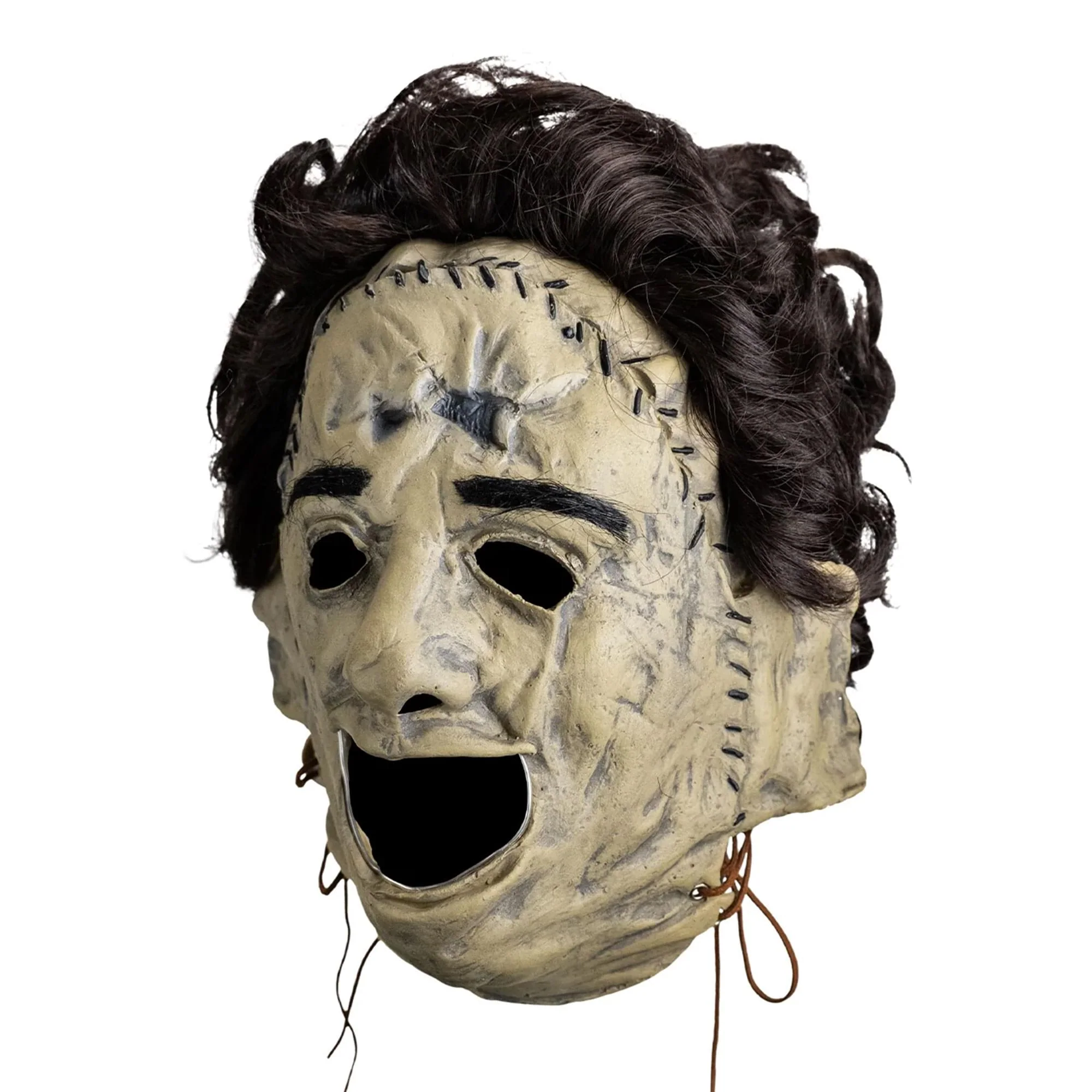 The Texas Chainsaw Massacre (1974) Leatherface Killing Adult Vinyl Mask - Image 2