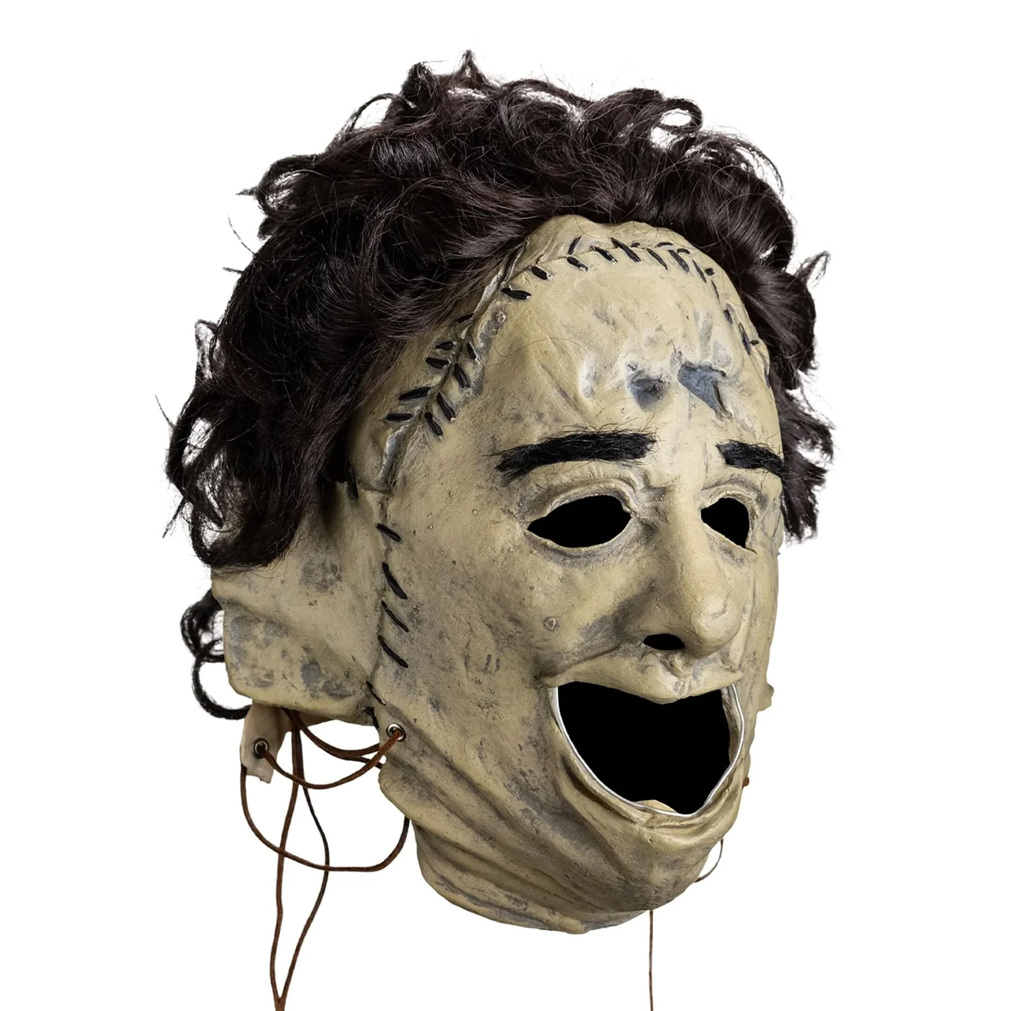 The Texas Chainsaw Massacre (1974) Leatherface Killing Adult Vinyl Mask - Image 3