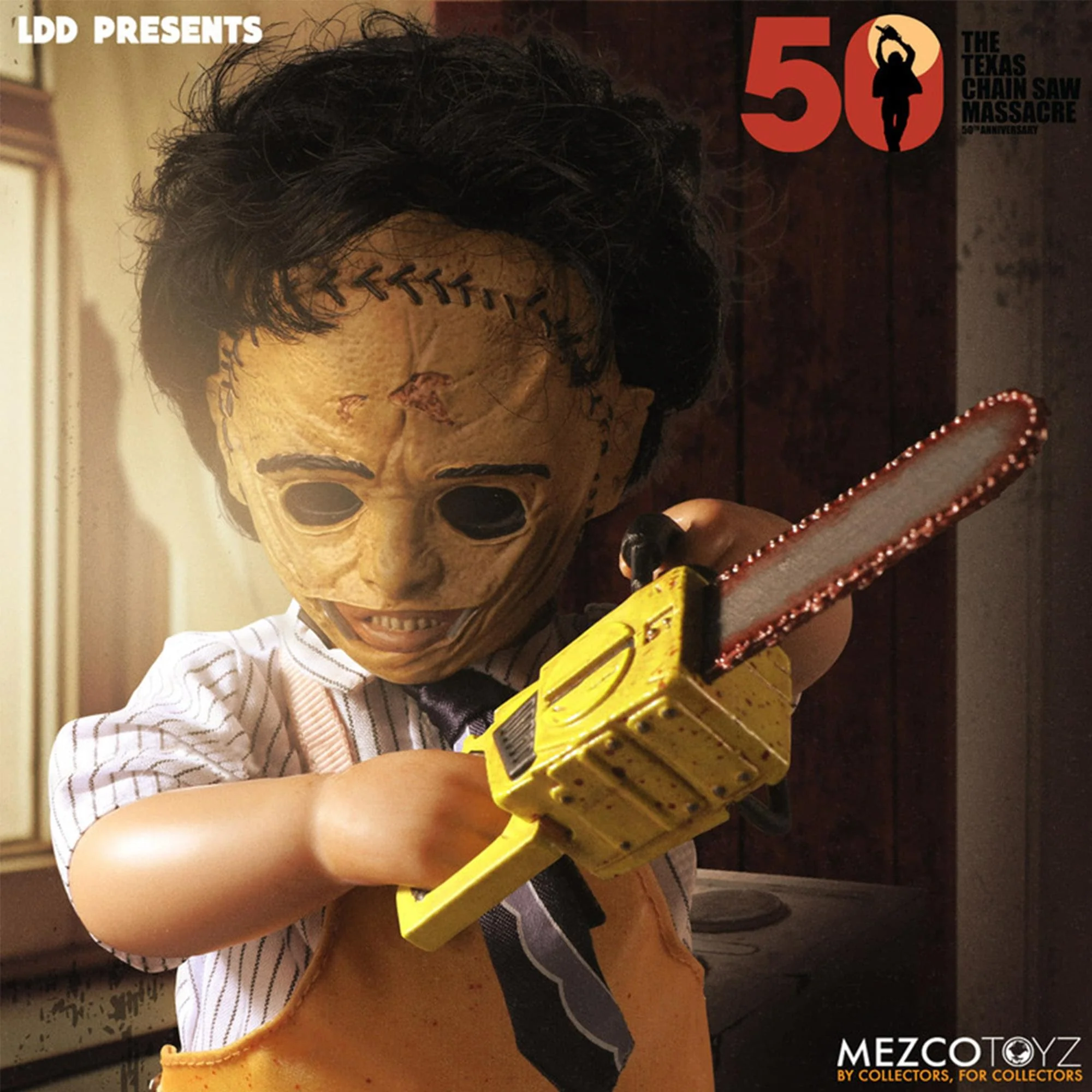 The Texas Chainsaw Massacre (1974) Living Dead Doll | Deluxe Leatherface - Image 2