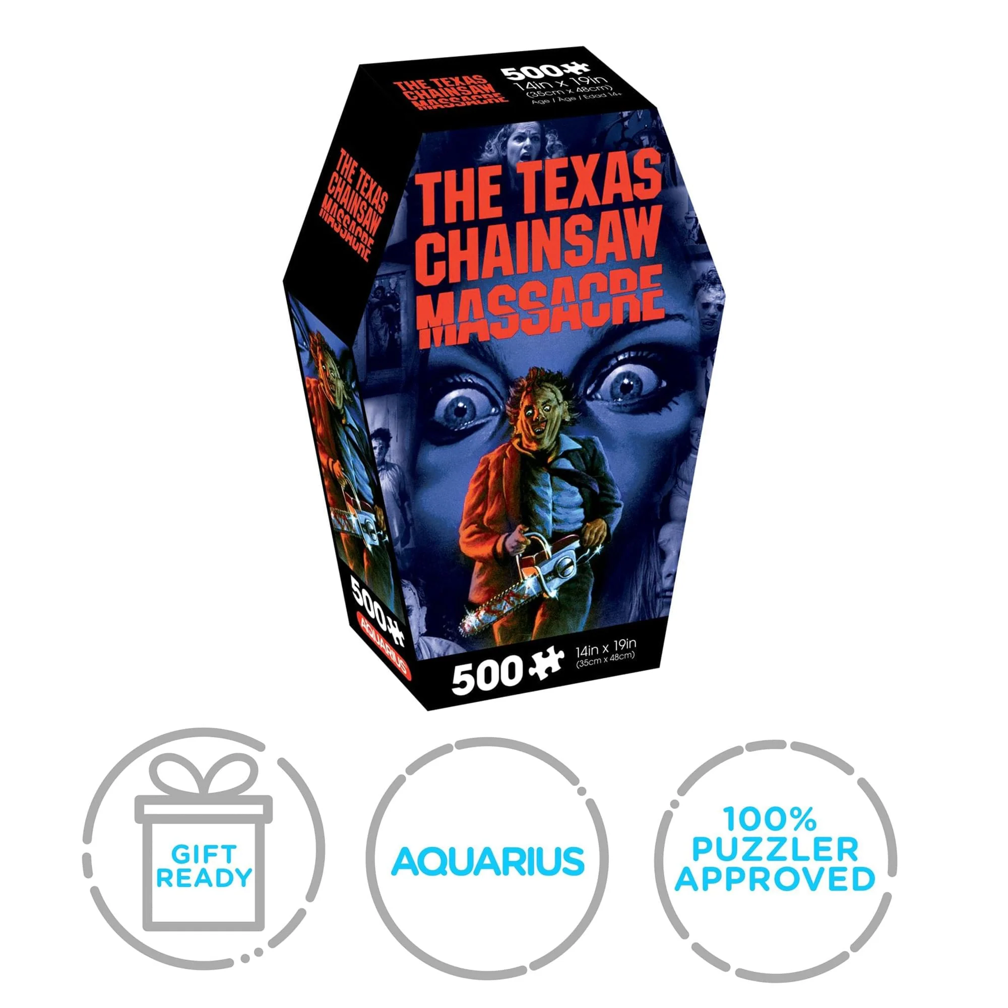 The Texas Chainsaw Massacre Coffin Box 500 Piece Jigsaw Puzzle - Image 5