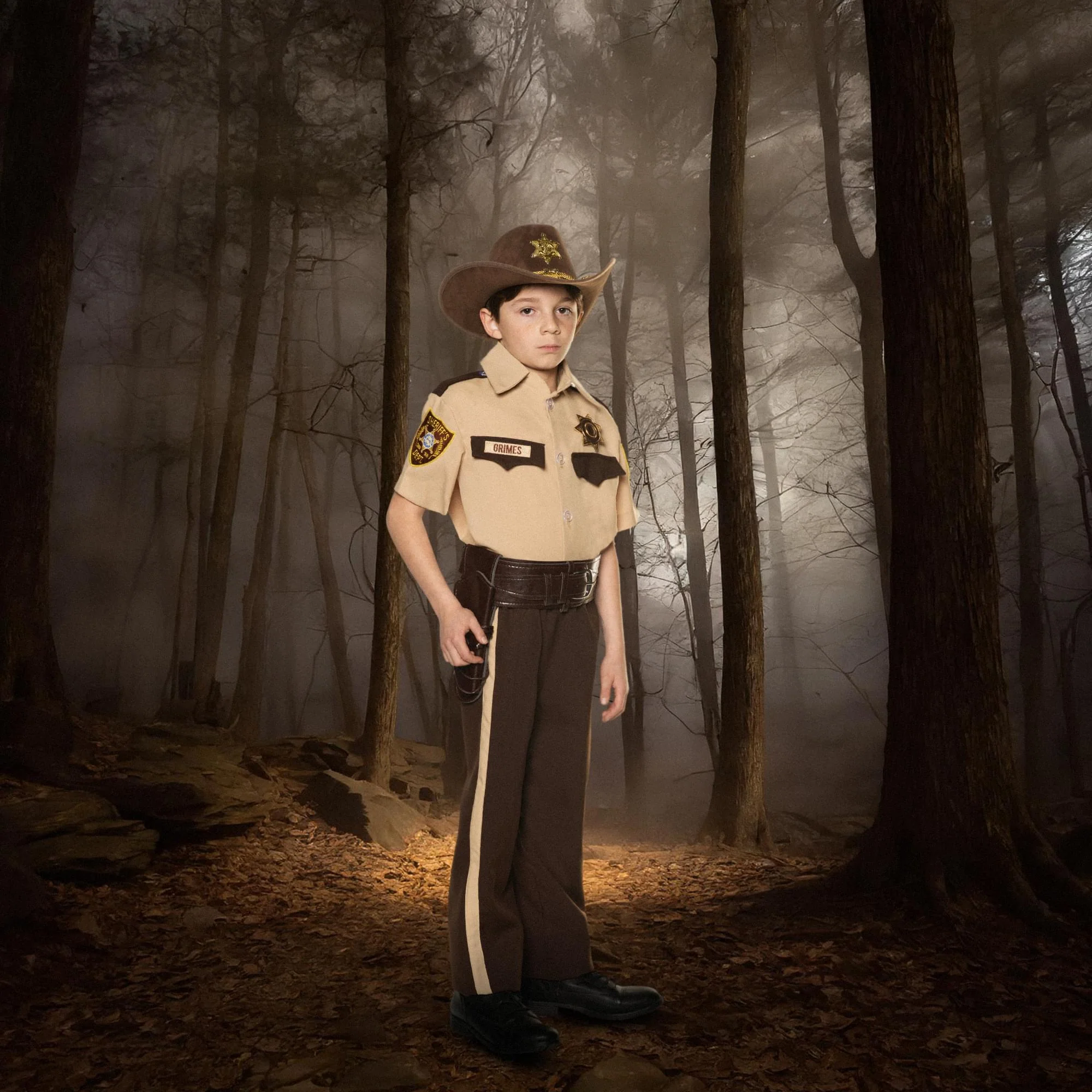 The Walking Dead Rick Grimes Child Costume - Image 2