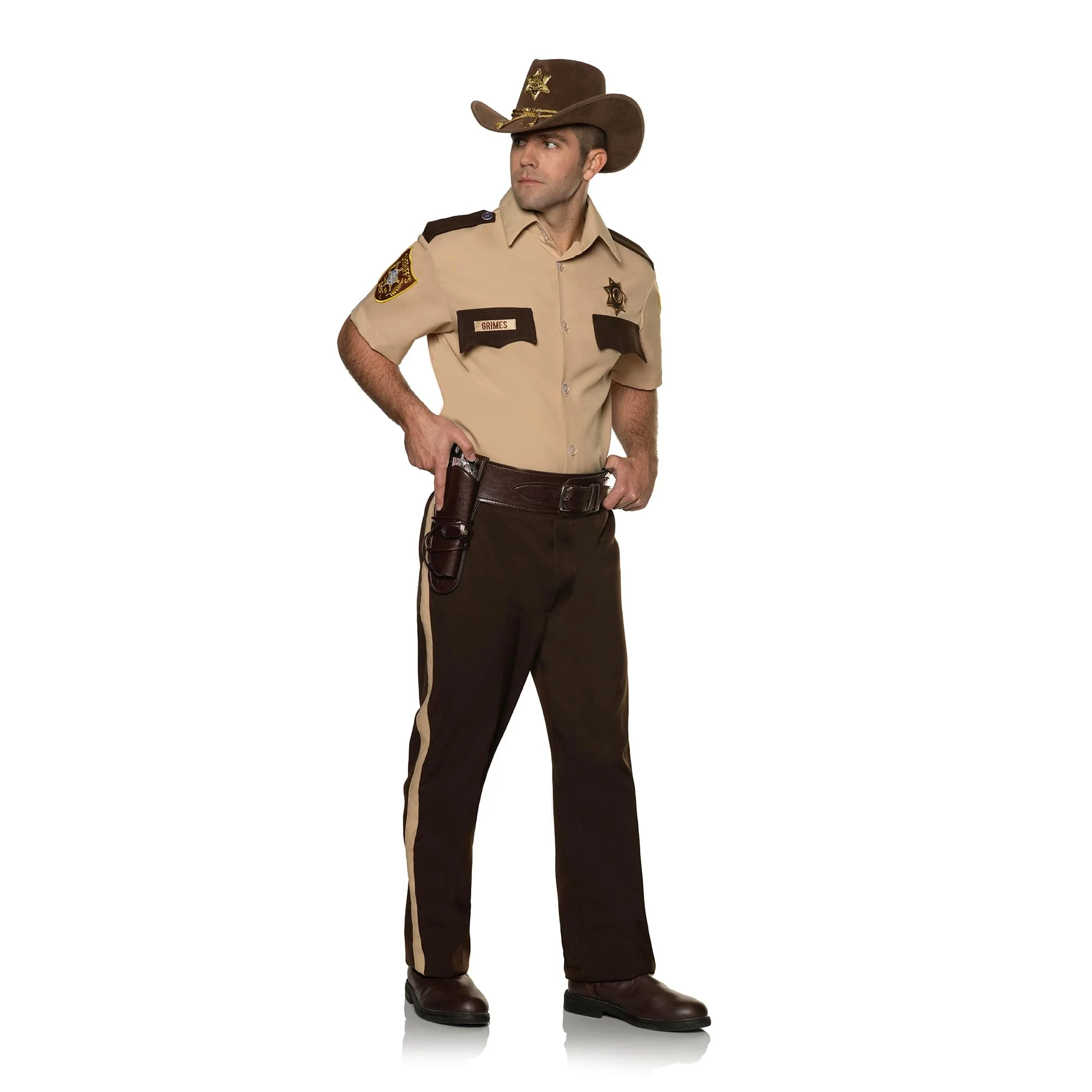 The Walking Dead Sheriff Rick Grimes Adult Costume - Image 6