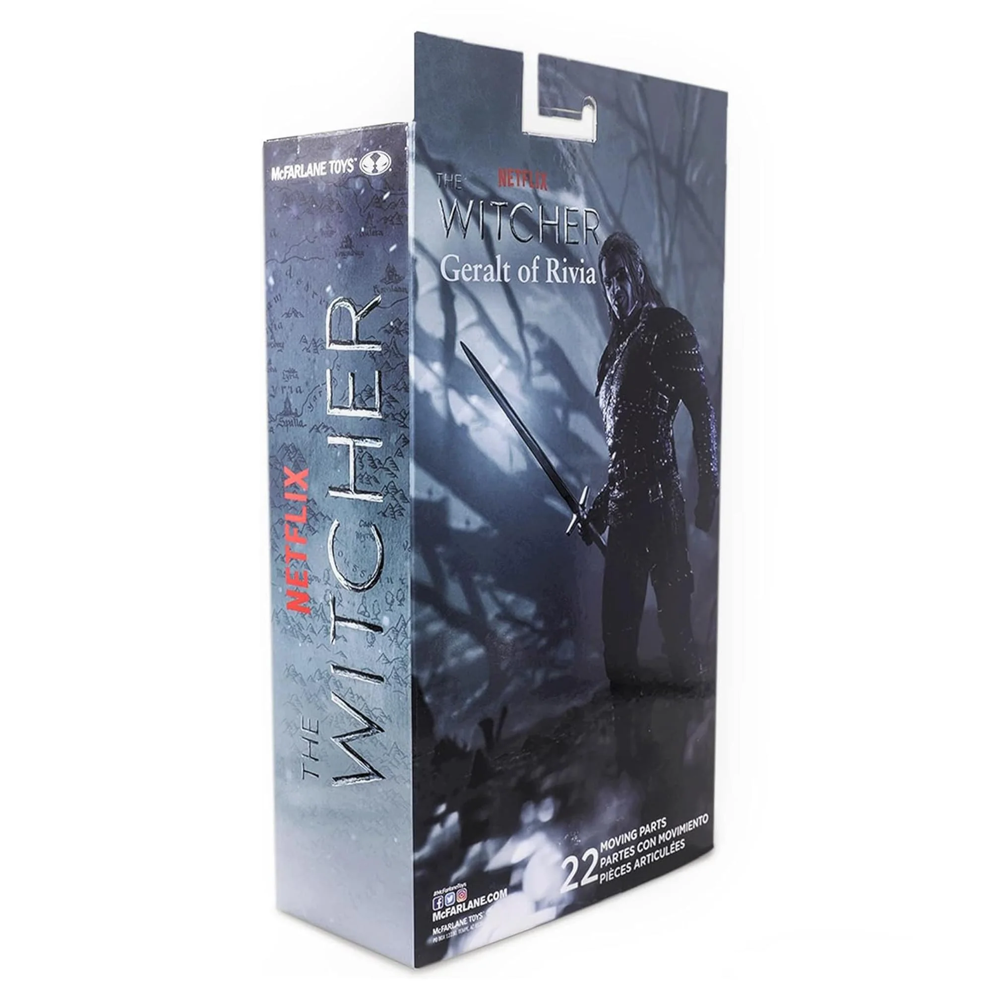 The Witcher Netflix 7-Inch Scale Action Figure | Geralt of Rivia in Witcher Mode - Image 9