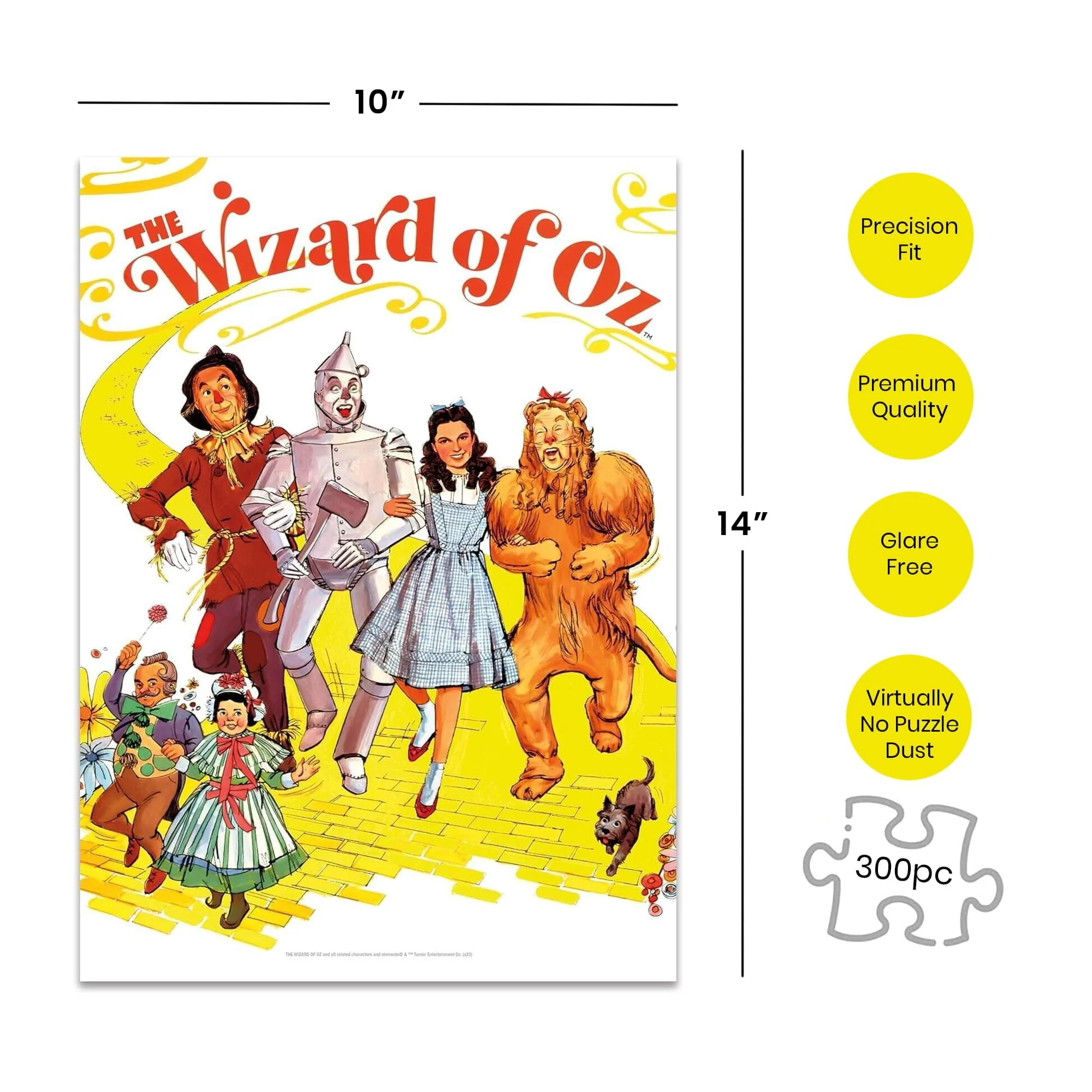 The Wizard of Oz 300 Piece VHS Jigsaw Puzzle - Image 3