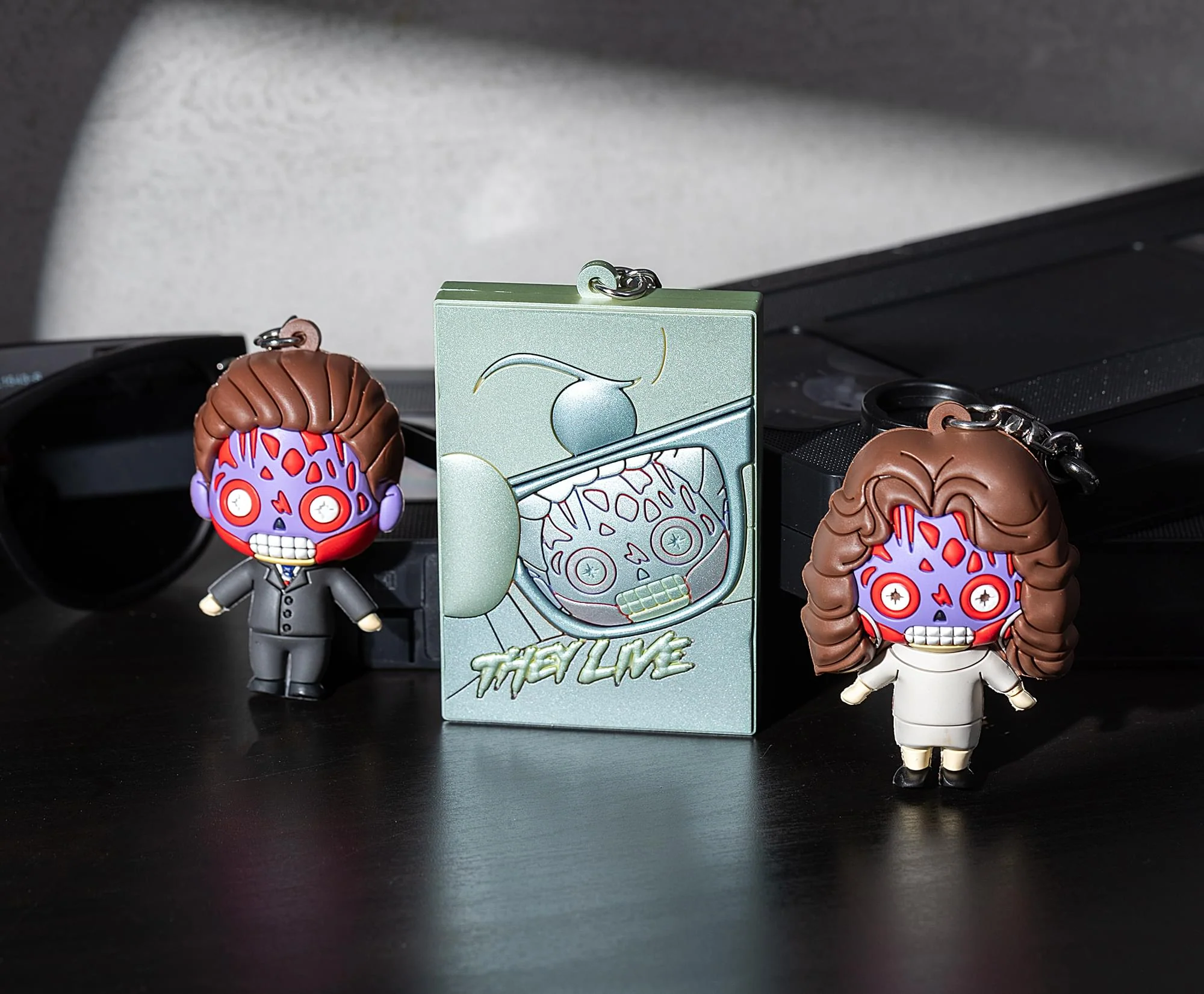 They Live 3D Foam Figural Bag Clip 3-Piece Collector’s Set - Image 3