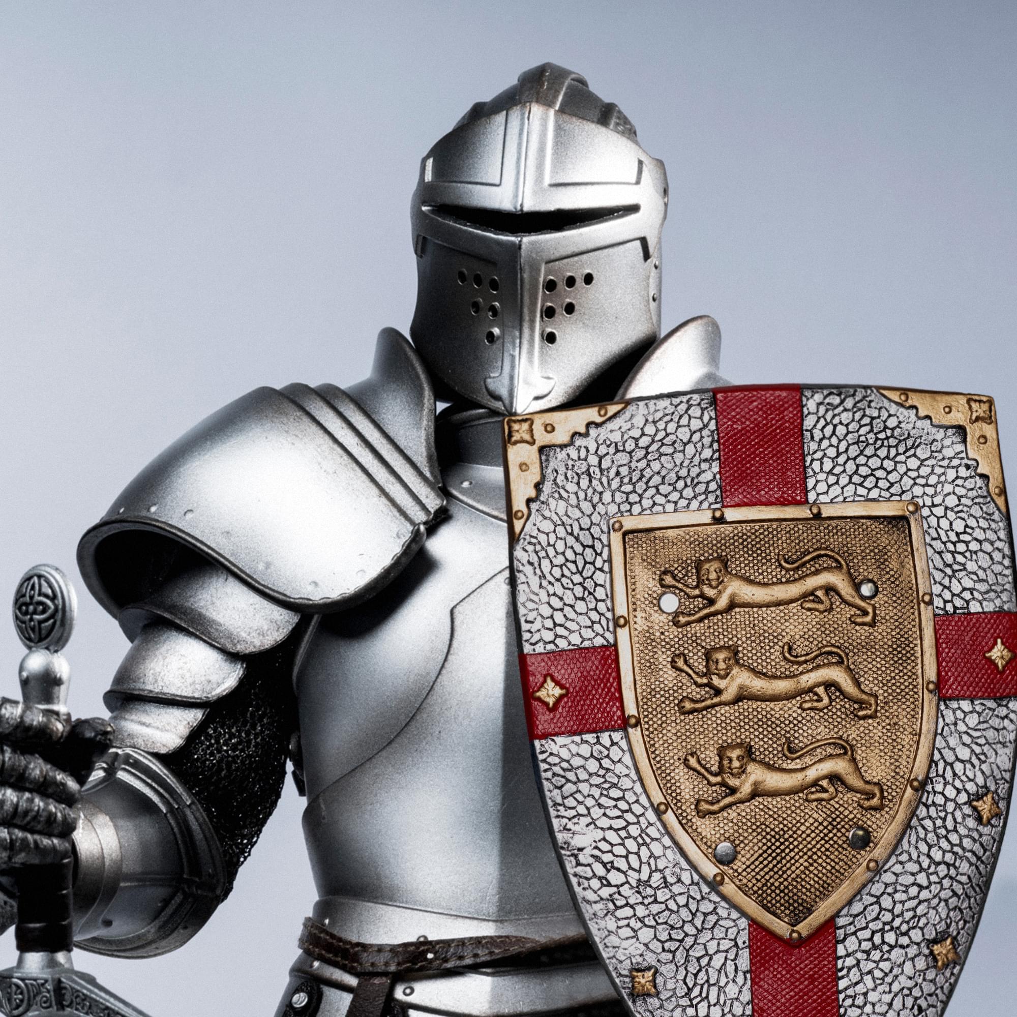 Three Lions Medieval Shield 20 Inch Foam Adult Costume Accessory - Image 2