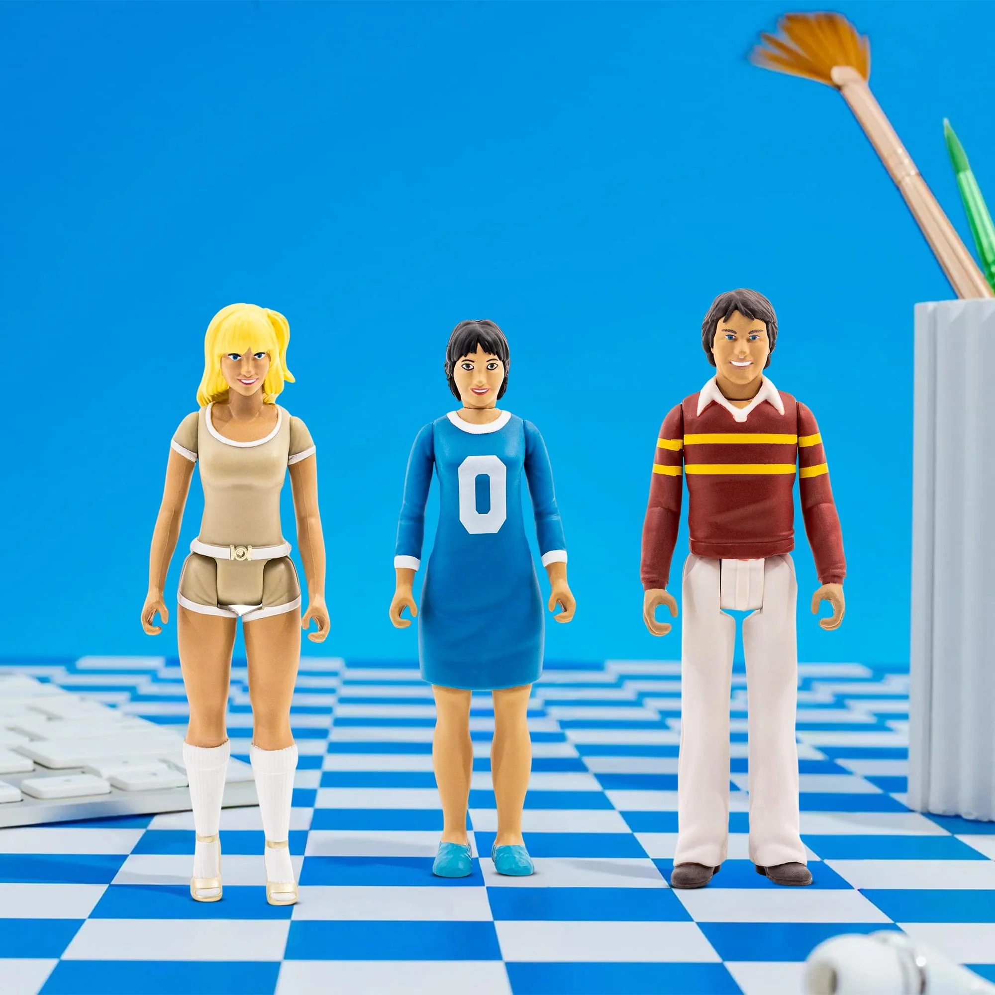 Three's Company Retro 3.75-Inch Action Figure Case of 13 - Image 8