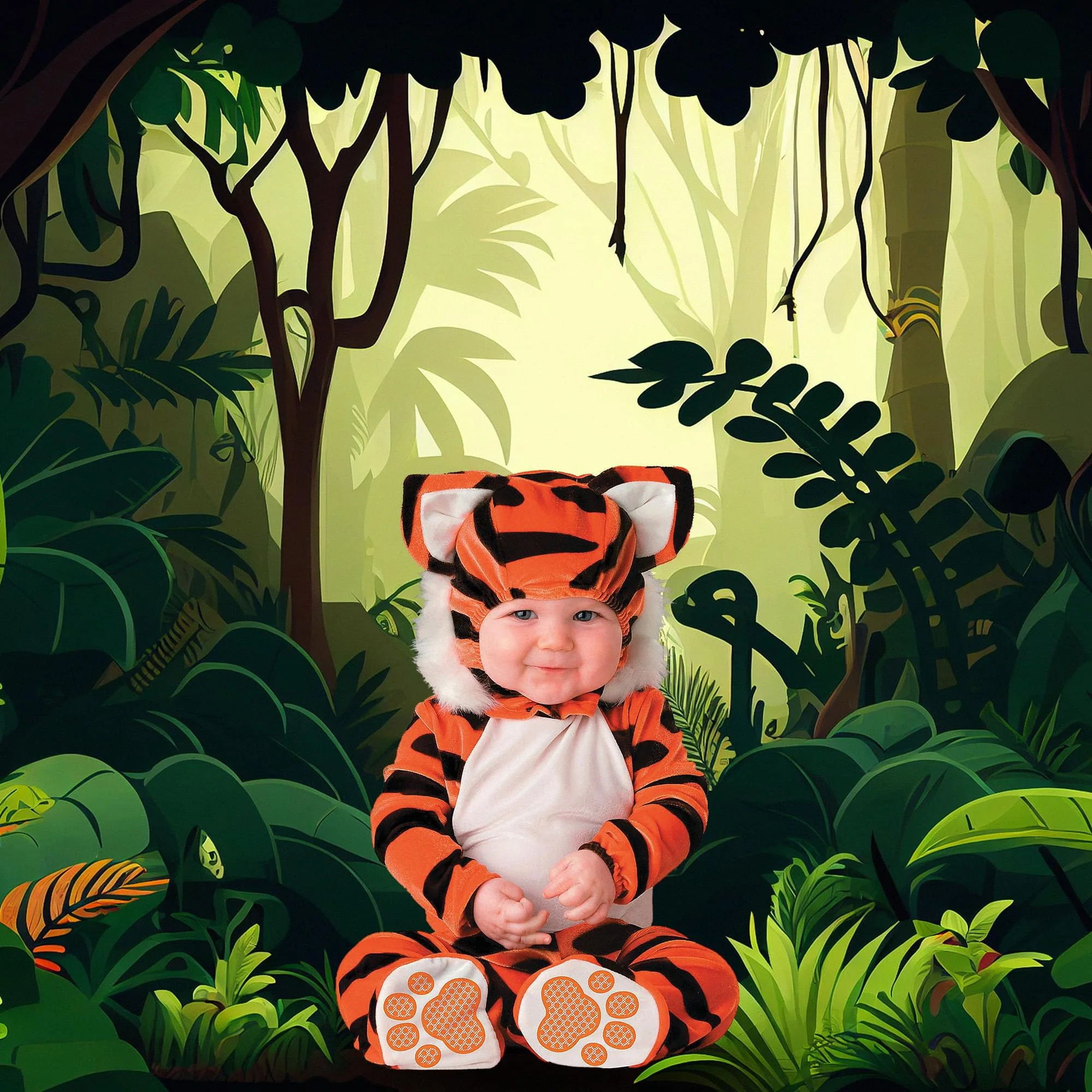 Tiger Tot Designer Baby Costume - Image 11
