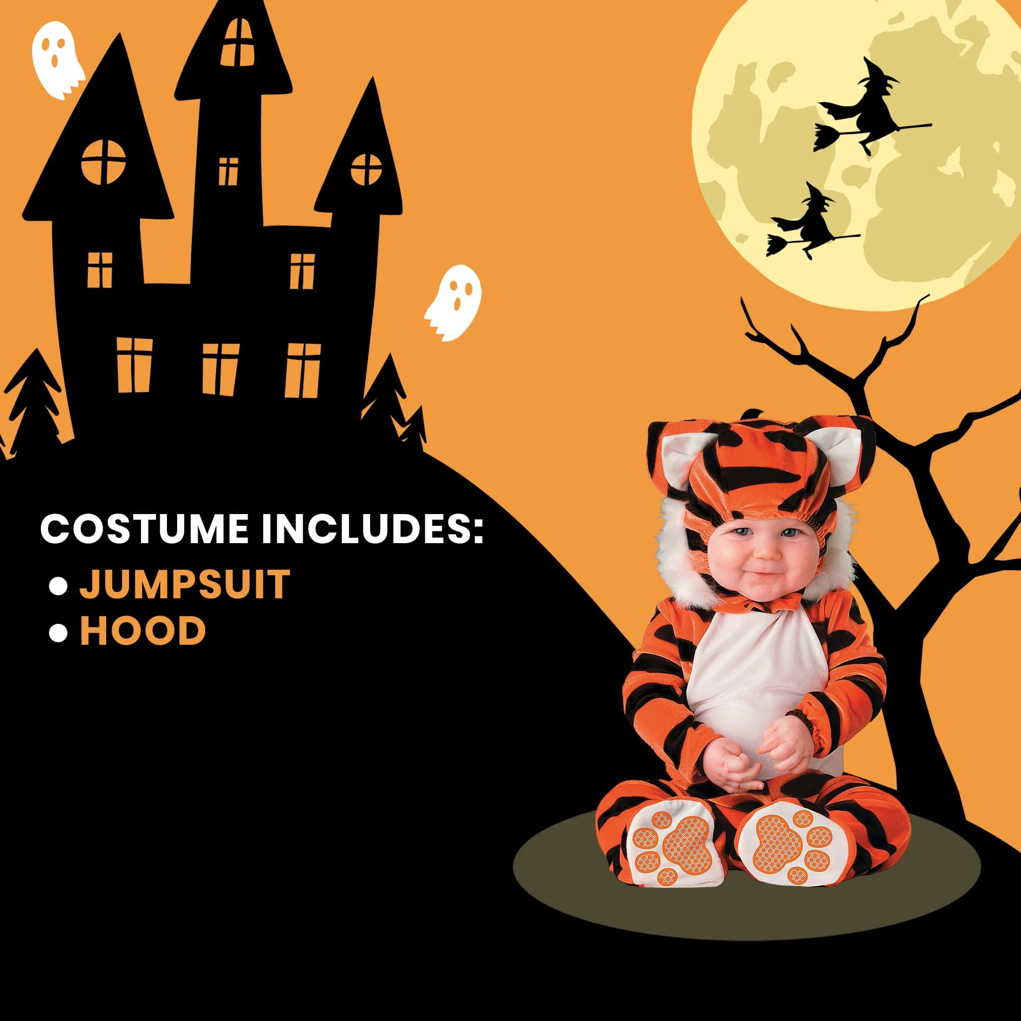 Tiger Tot Designer Baby Costume - Image 16
