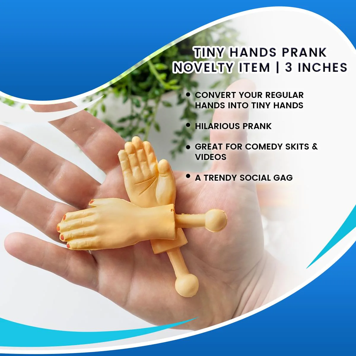 Tiny Hands Prank Novelty Item | 3 Inches - Image 7
