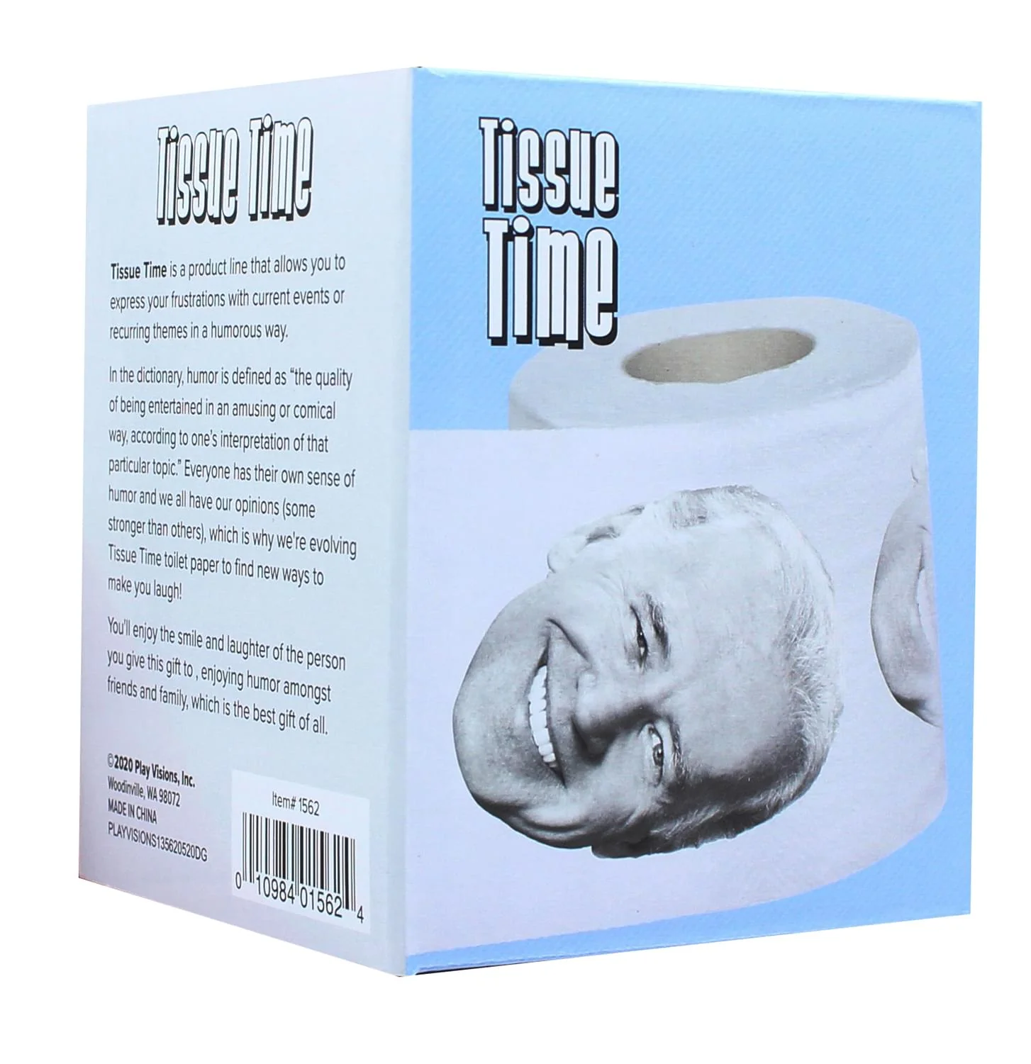 Tissue Time Joe Biden Joe’s Gotta Go Novelty Toilet Paper | One Roll - Image 3