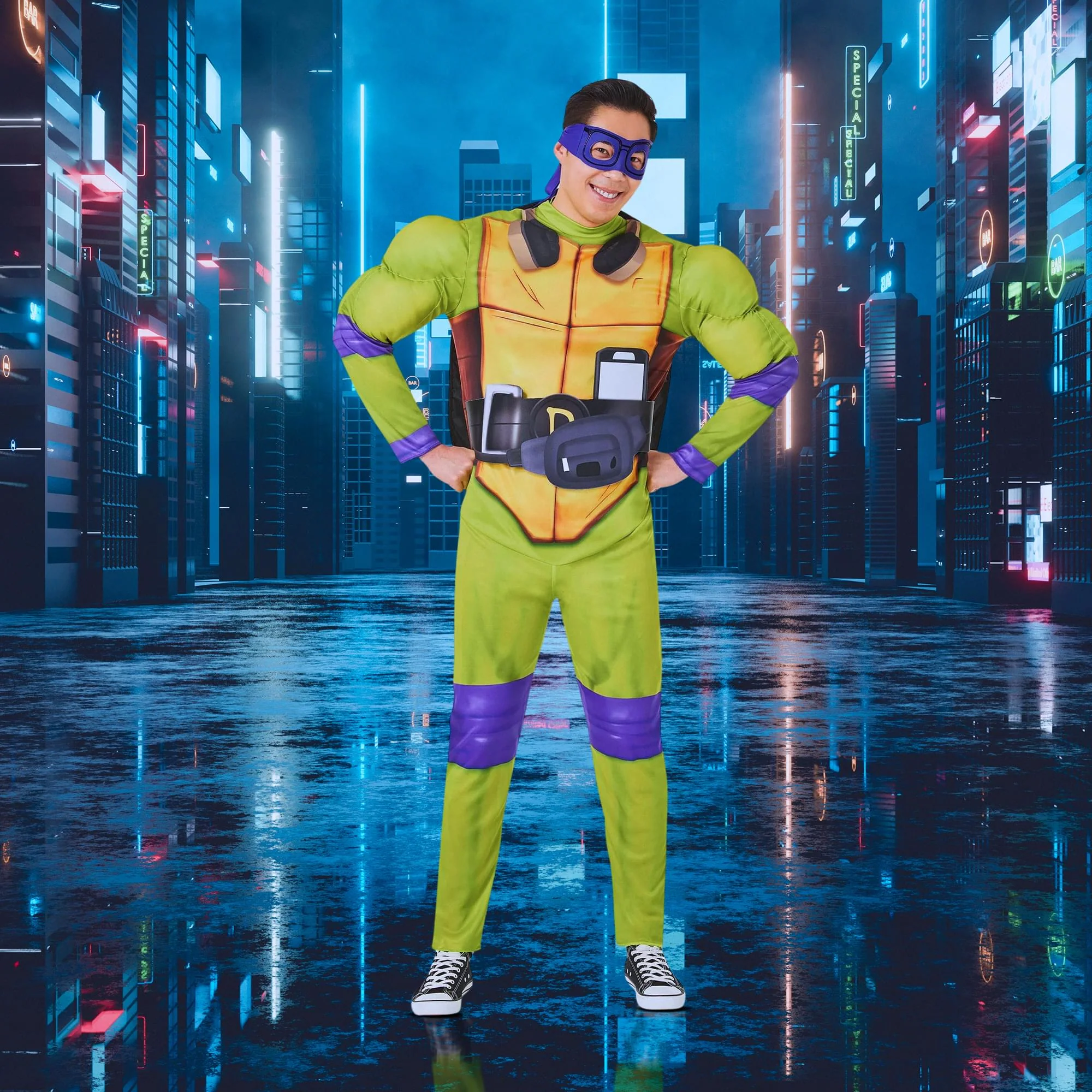 Teenage Mutant Ninja Turtles Donatello Adult Costume - Image 17