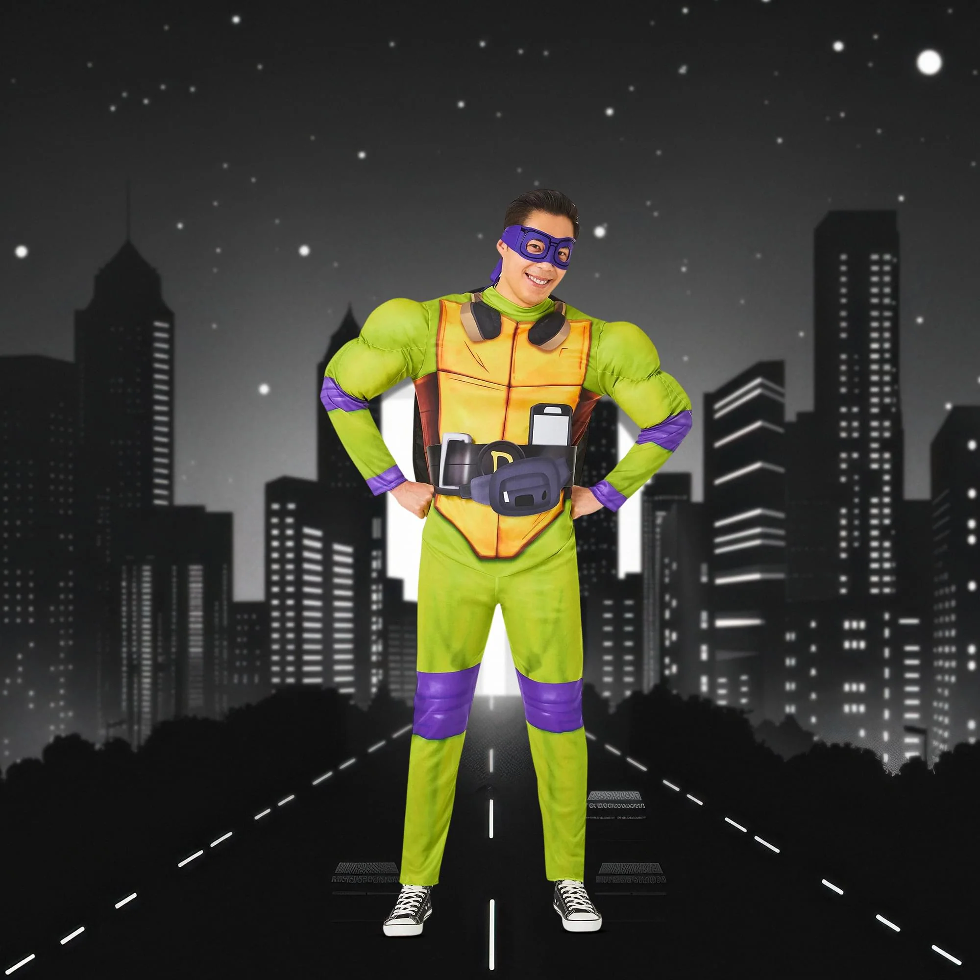 Teenage Mutant Ninja Turtles Donatello Adult Costume - Image 19