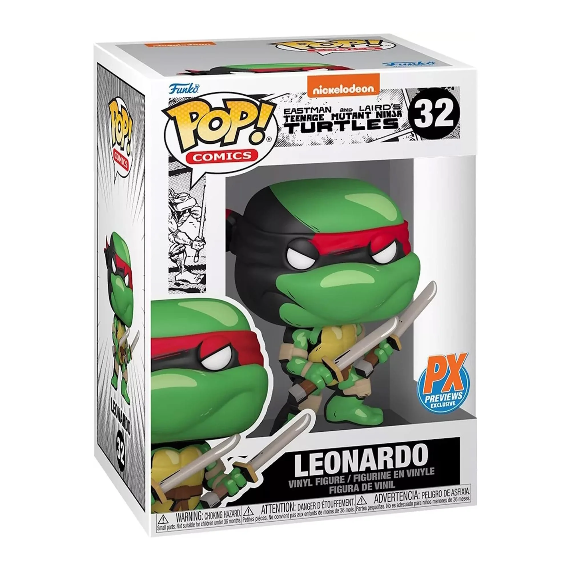 TMNT Funko POP Vinyl Figure | Leonardo PX Exclusive - Image 2