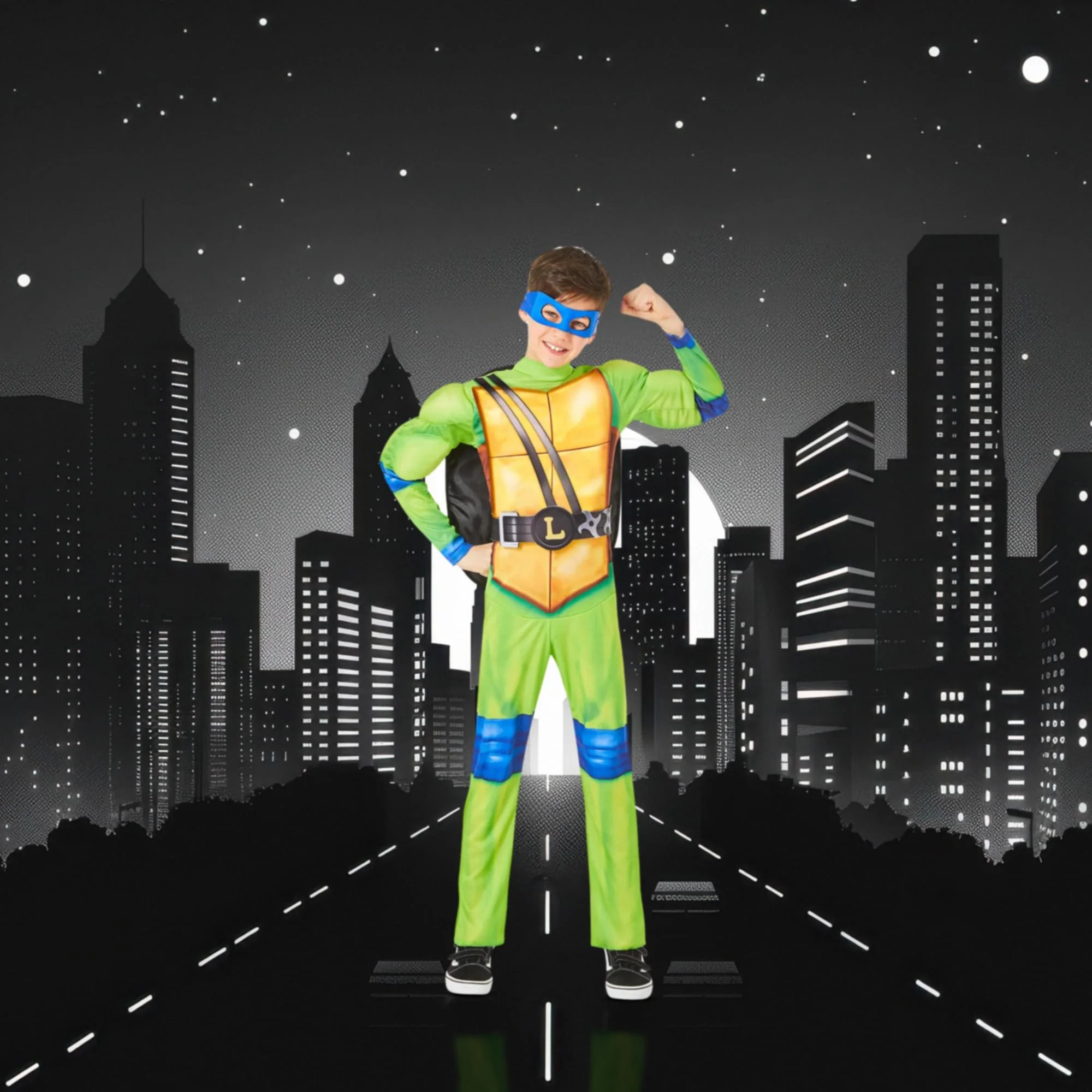 TMNT Leonardo Movie Child Costume - Image 4