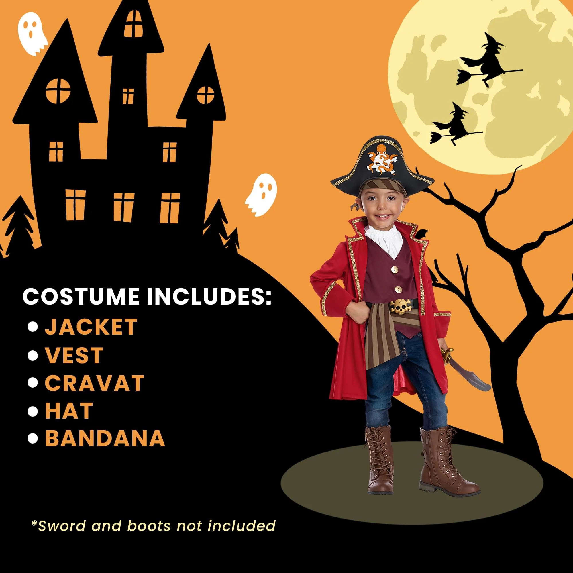 Toddler Cap N Shorty Costume - Image 5