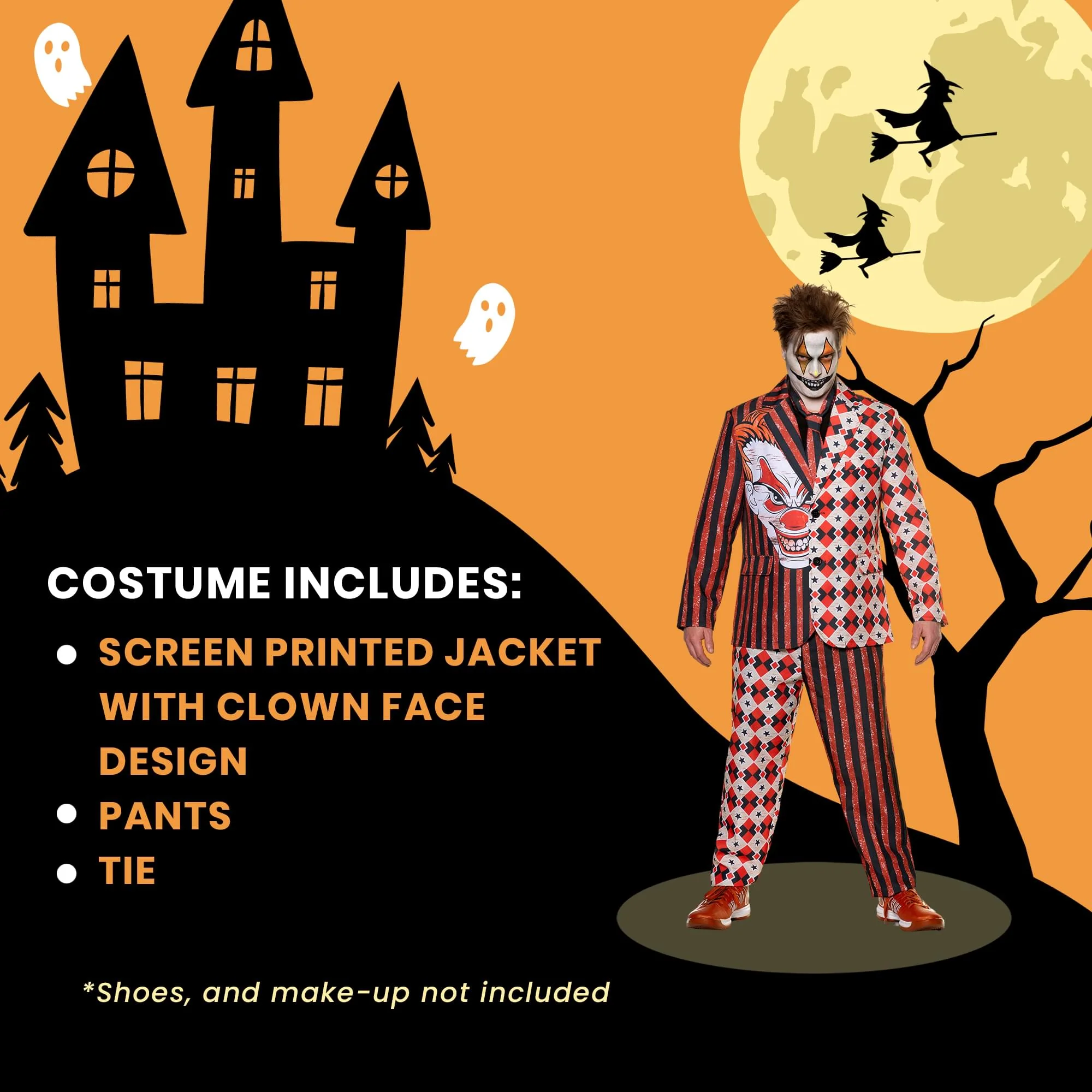 Torment Clown Adult Costume - Image 13