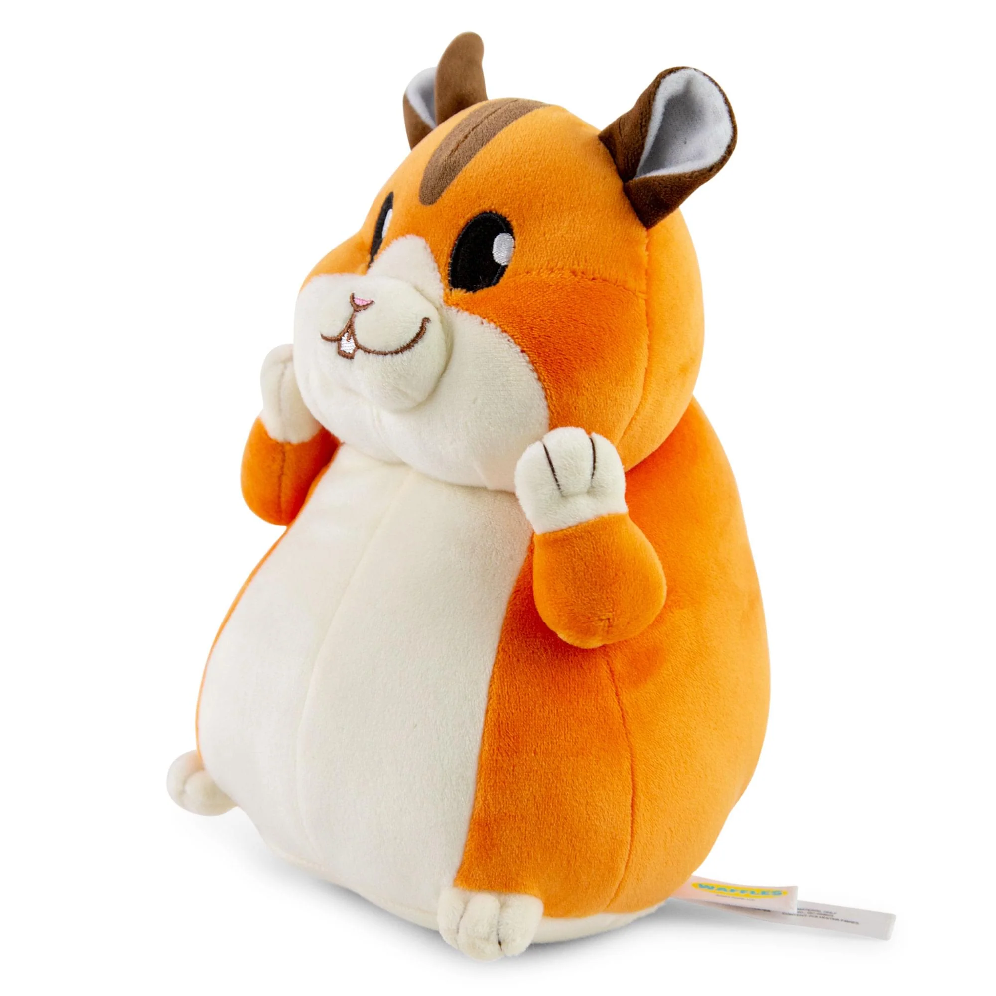 Toynk Mascot 8-Inch Collector Plush Toy | Waffles the Hamster - Image 3
