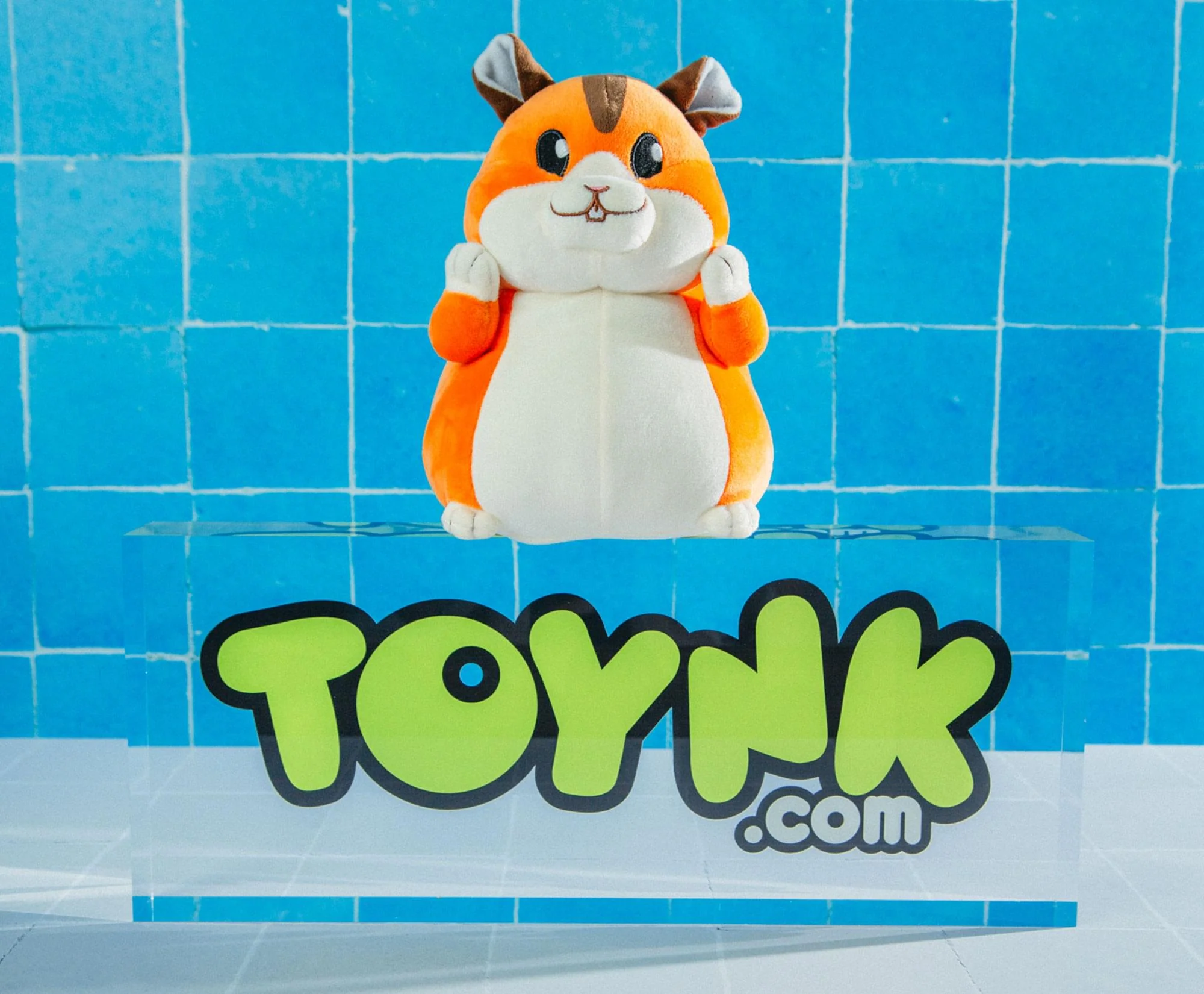 Toynk Mascot 8-Inch Collector Plush Toy | Waffles the Hamster - Image 9