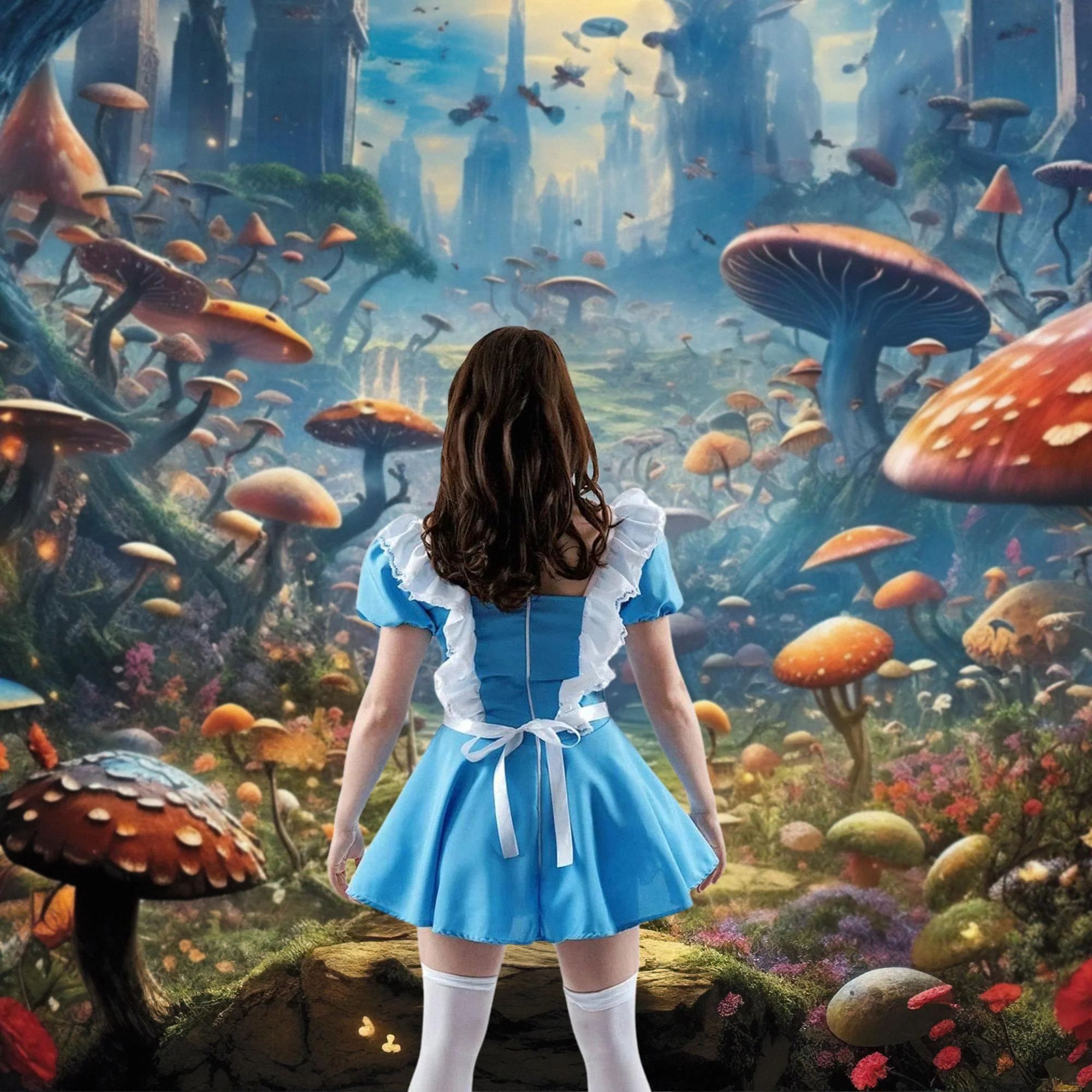 Traditional Alice Adult Costume - Image 5