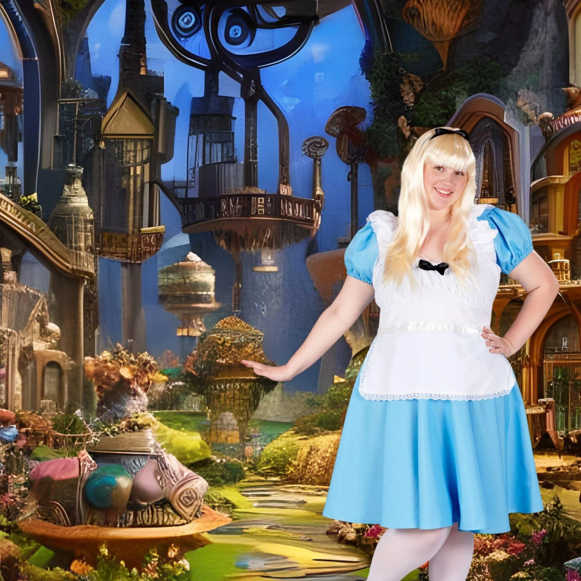 Traditional Alice Adult Costume - Image 16