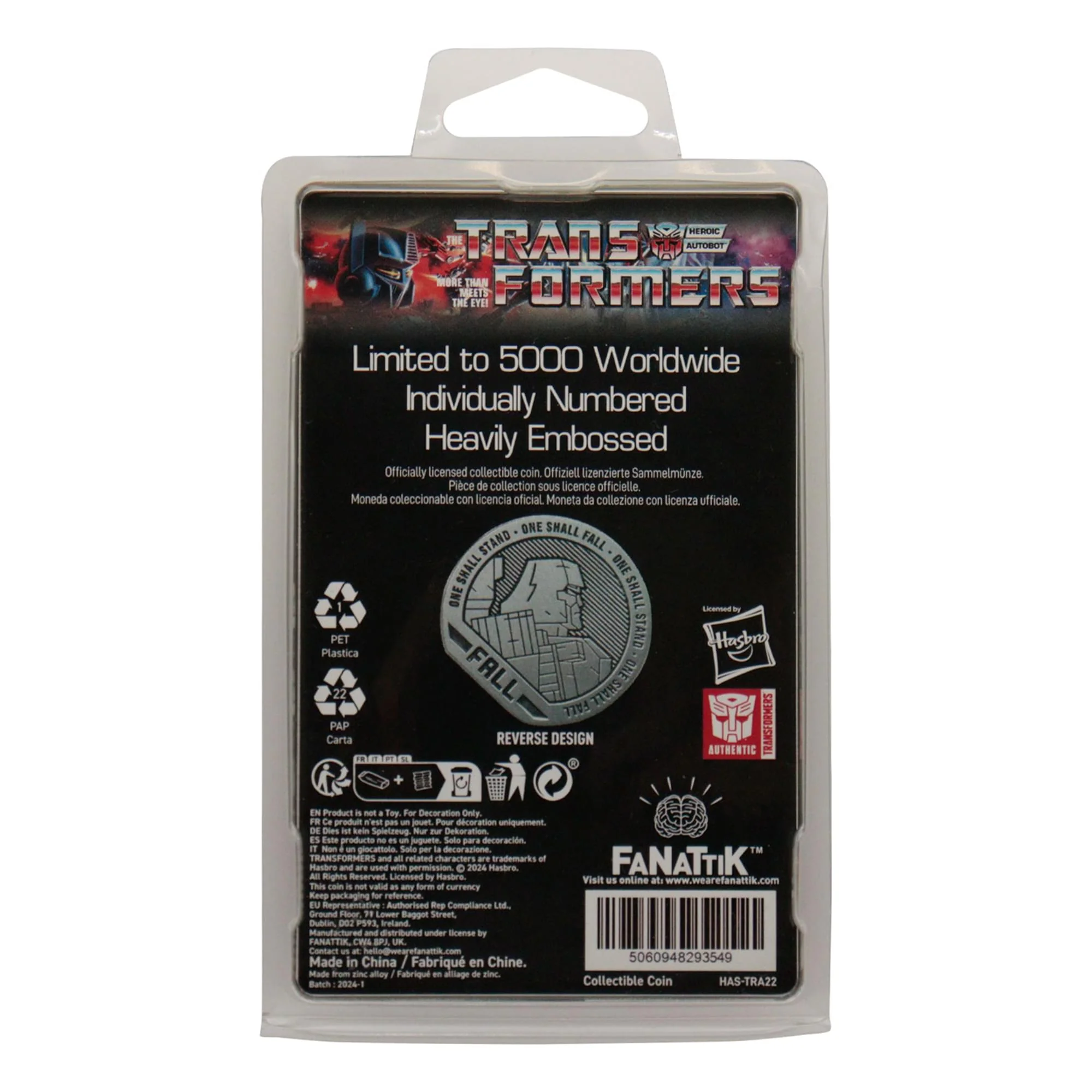 Transformers 40th Anniversary Collectible Coin - Image 5