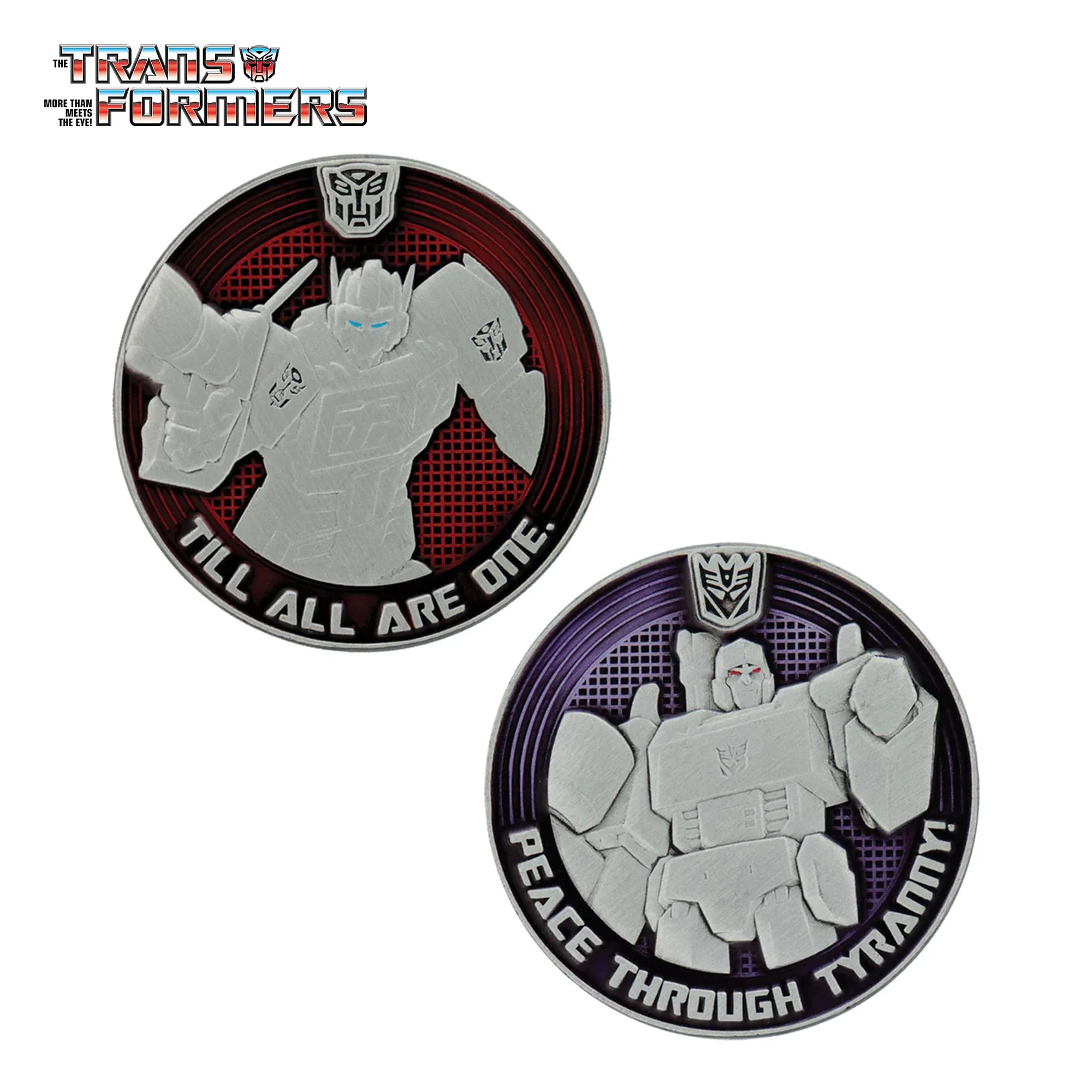 Transformers G1 Autobots vs Decepticons Limited Edition Coin - Image 2