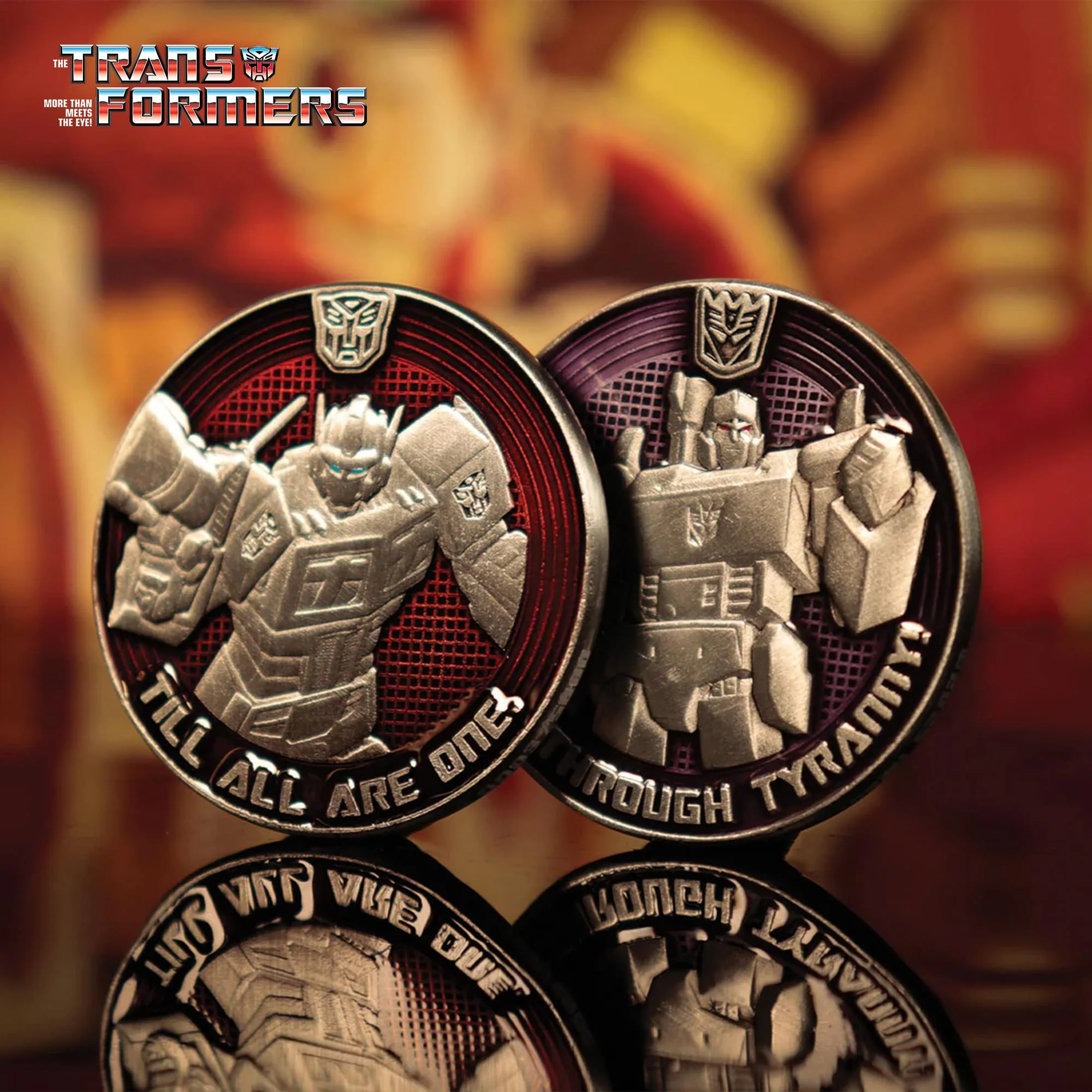 Transformers G1 Autobots vs Decepticons Limited Edition Coin - Image 5