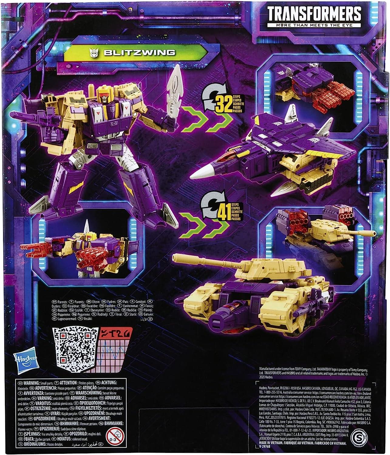 Transformers Generations Legacy Action Figure | Blitzwing - Image 4