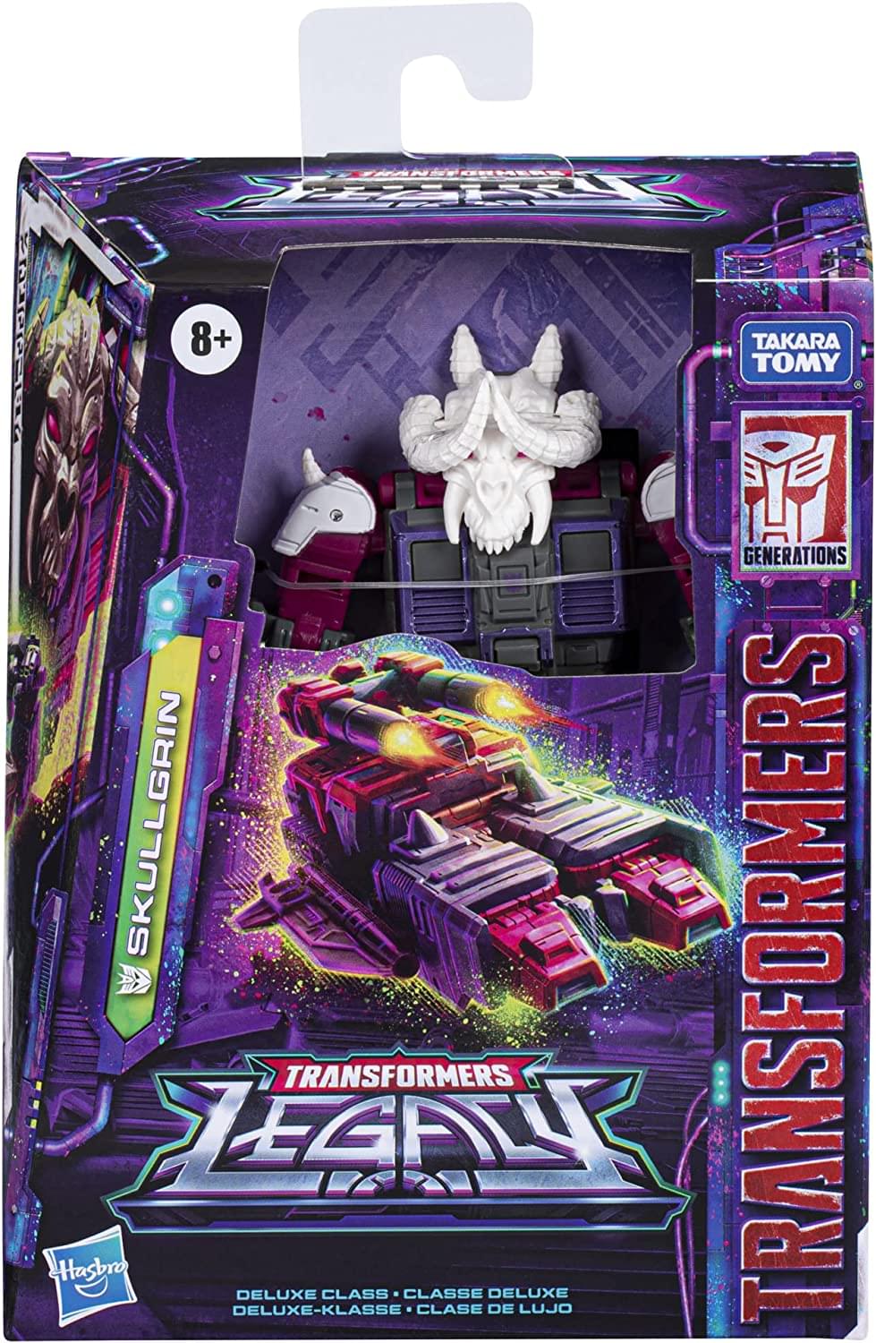 Transformers Generations Legacy Deluxe Skullgrin Action Figure - Image 3