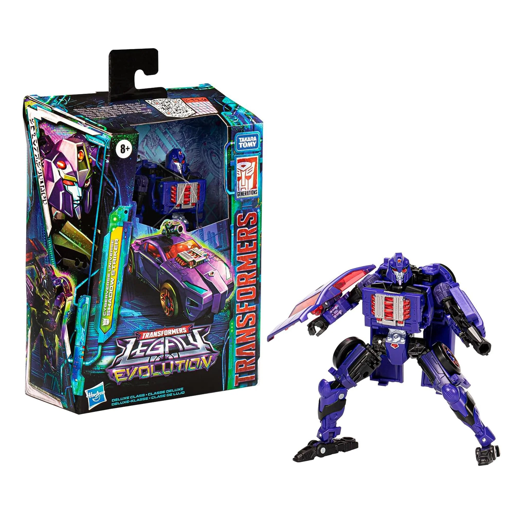 Transformers Legacy Evolution Deluxe Cyberverse Universe Shadow Striker - Image 3